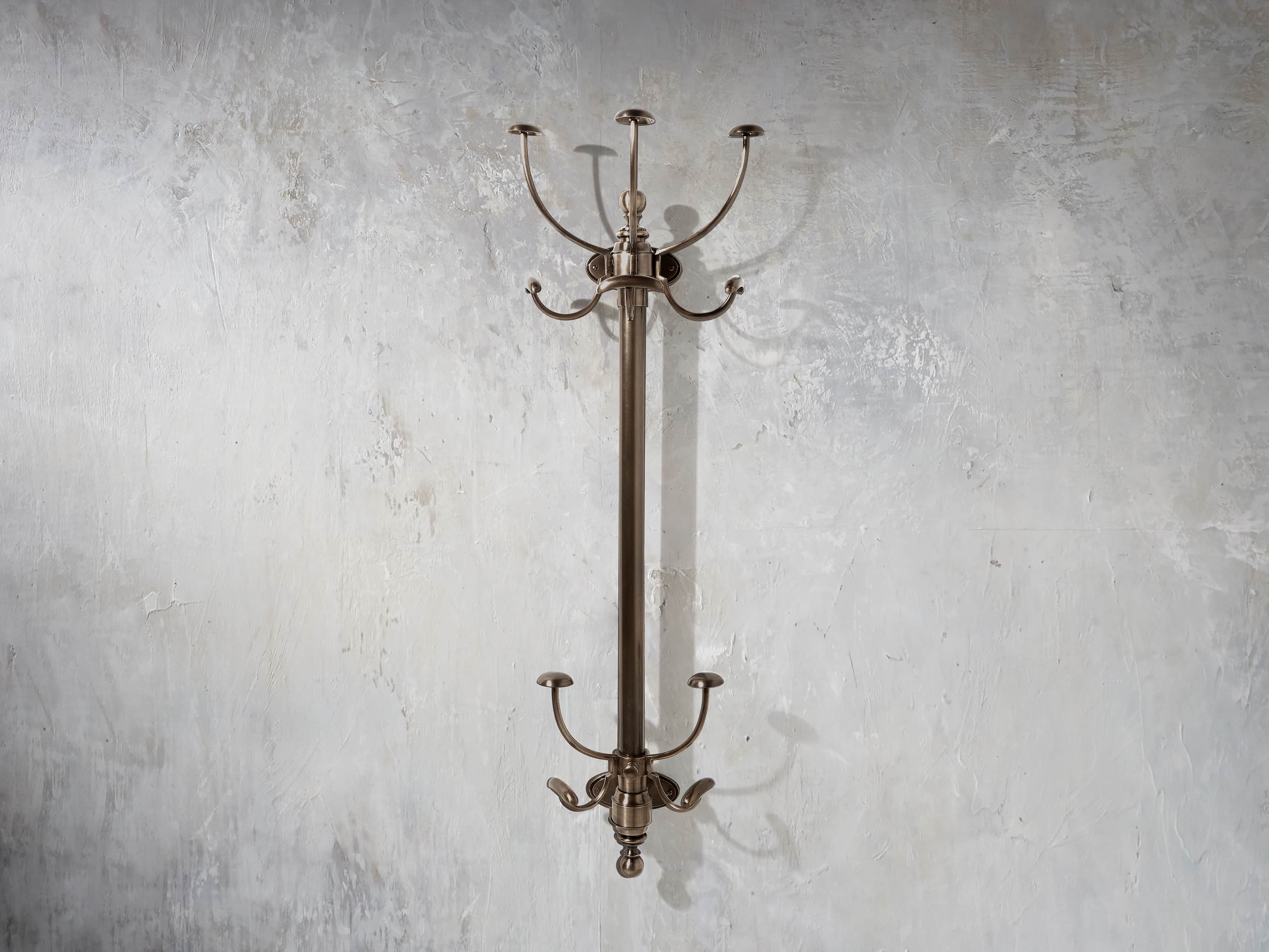 Grand Chester 2 Tier Hook in Antique Brass - Thumbnail 2