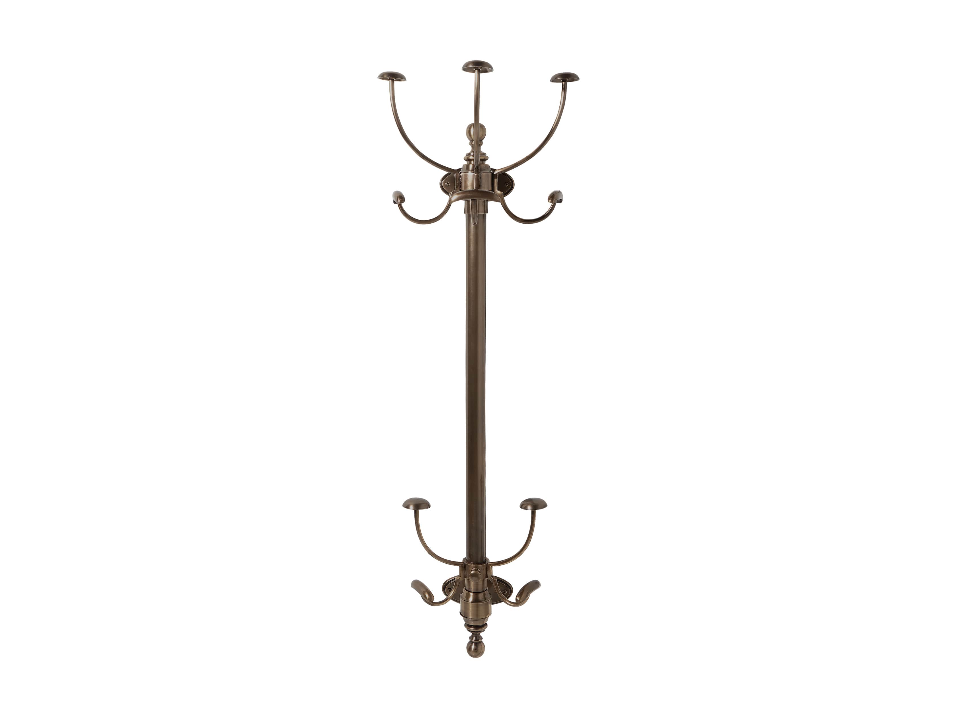 Grand Chester Tier Hook in Antique Brass – Arhaus - Main Image