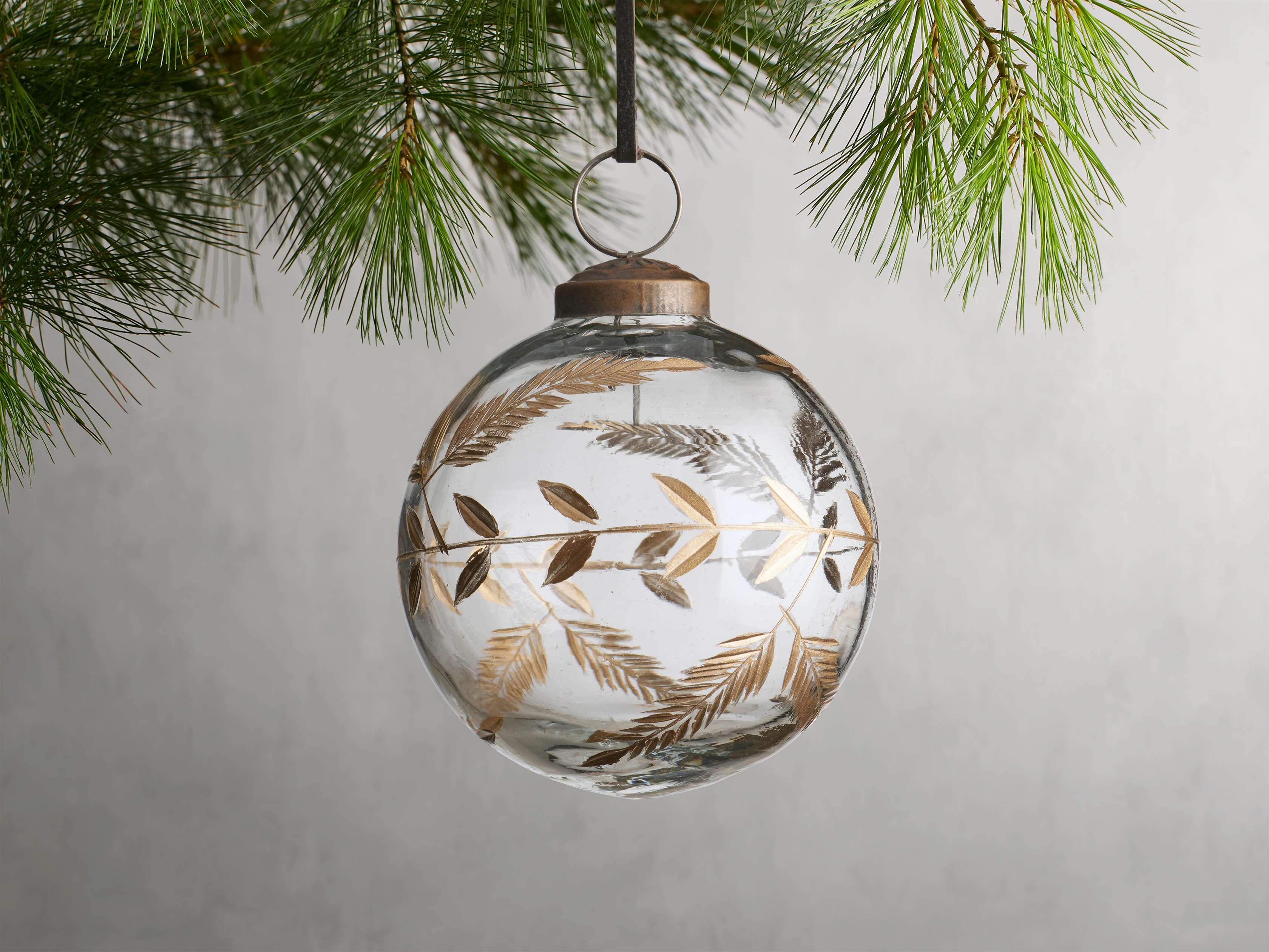 Traditional Etched Ornaments (Set of 6)