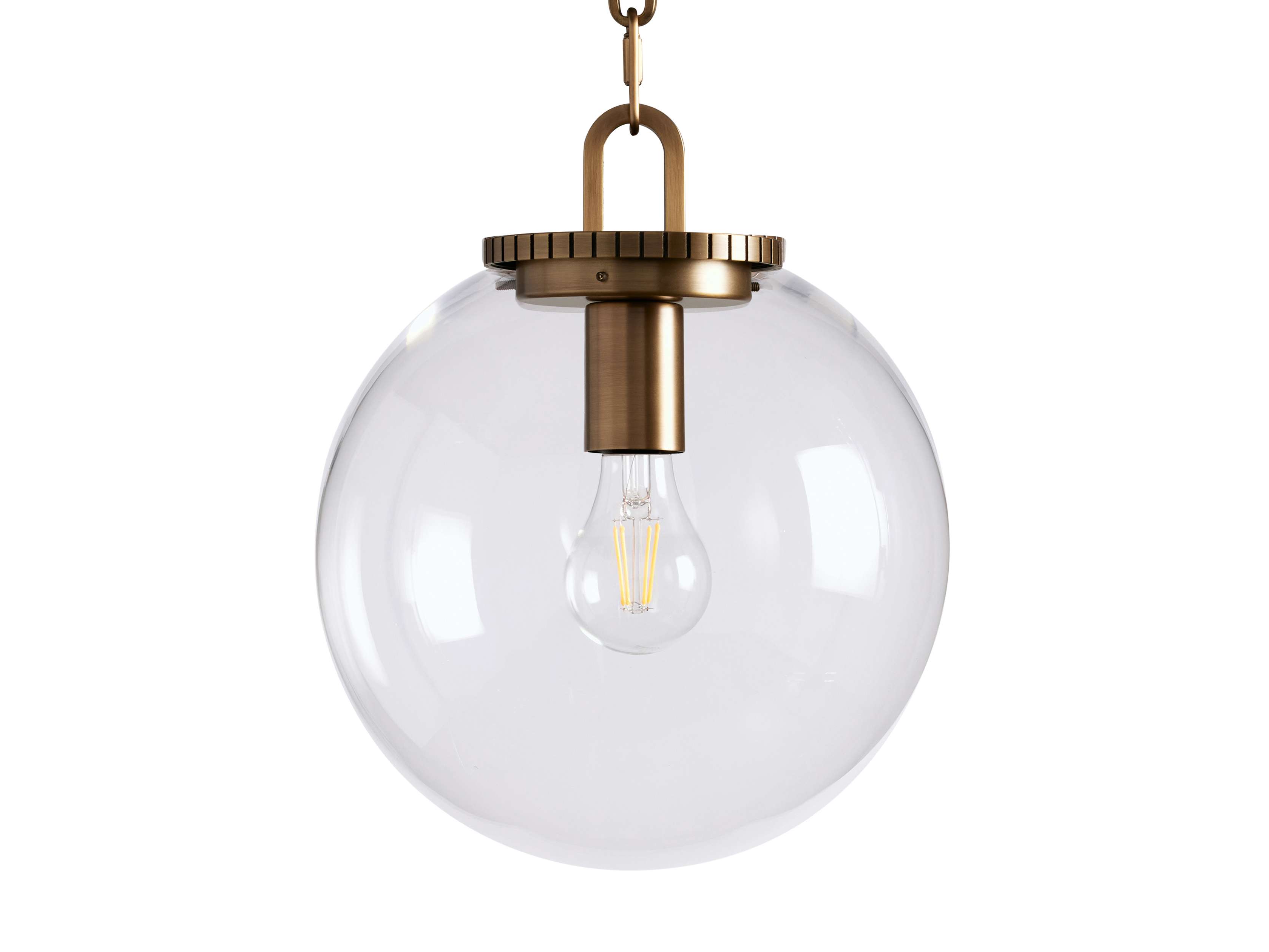 Wescott Globe Pendant with Chain