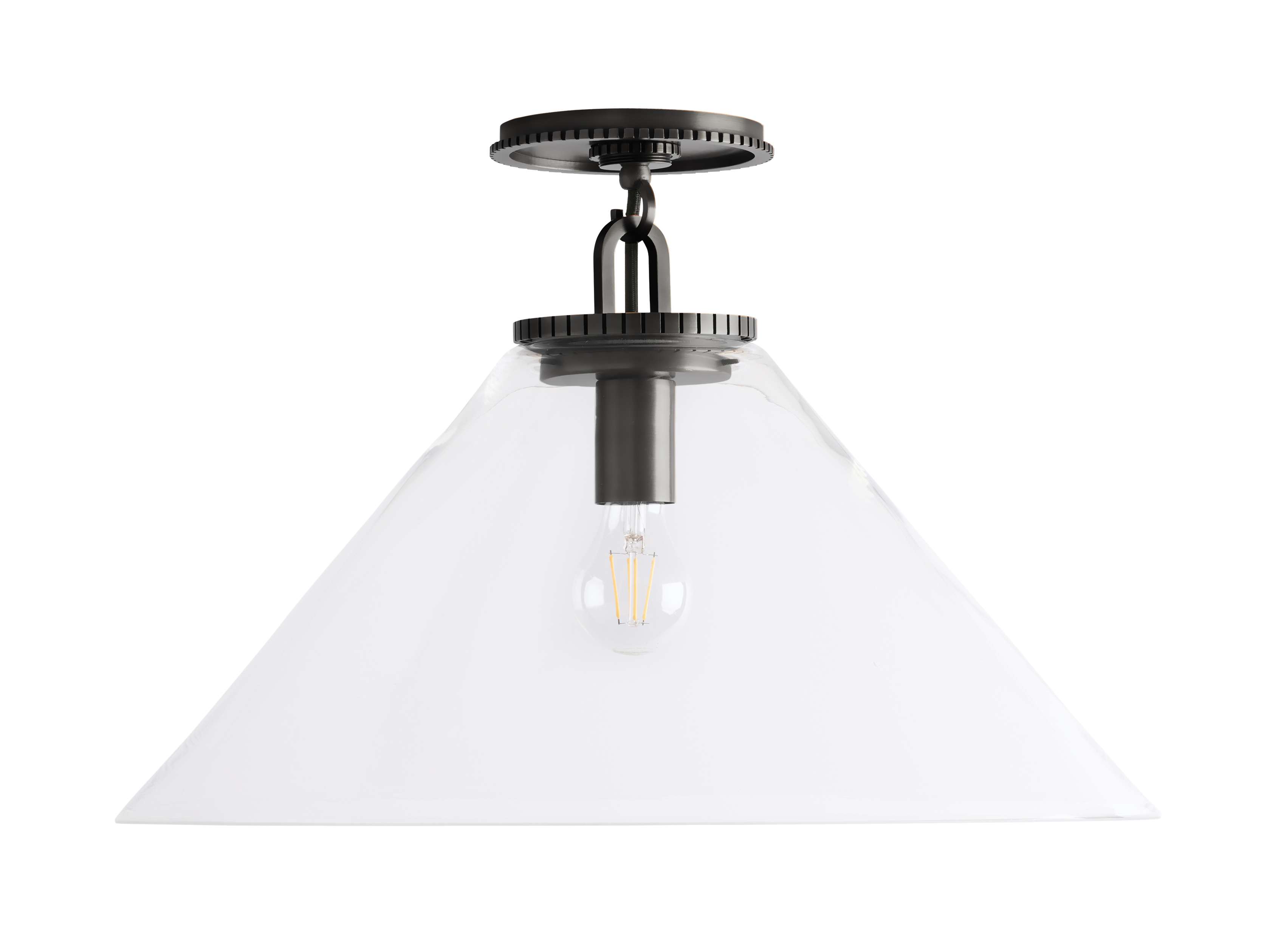 Wescott Cone Flush Mount