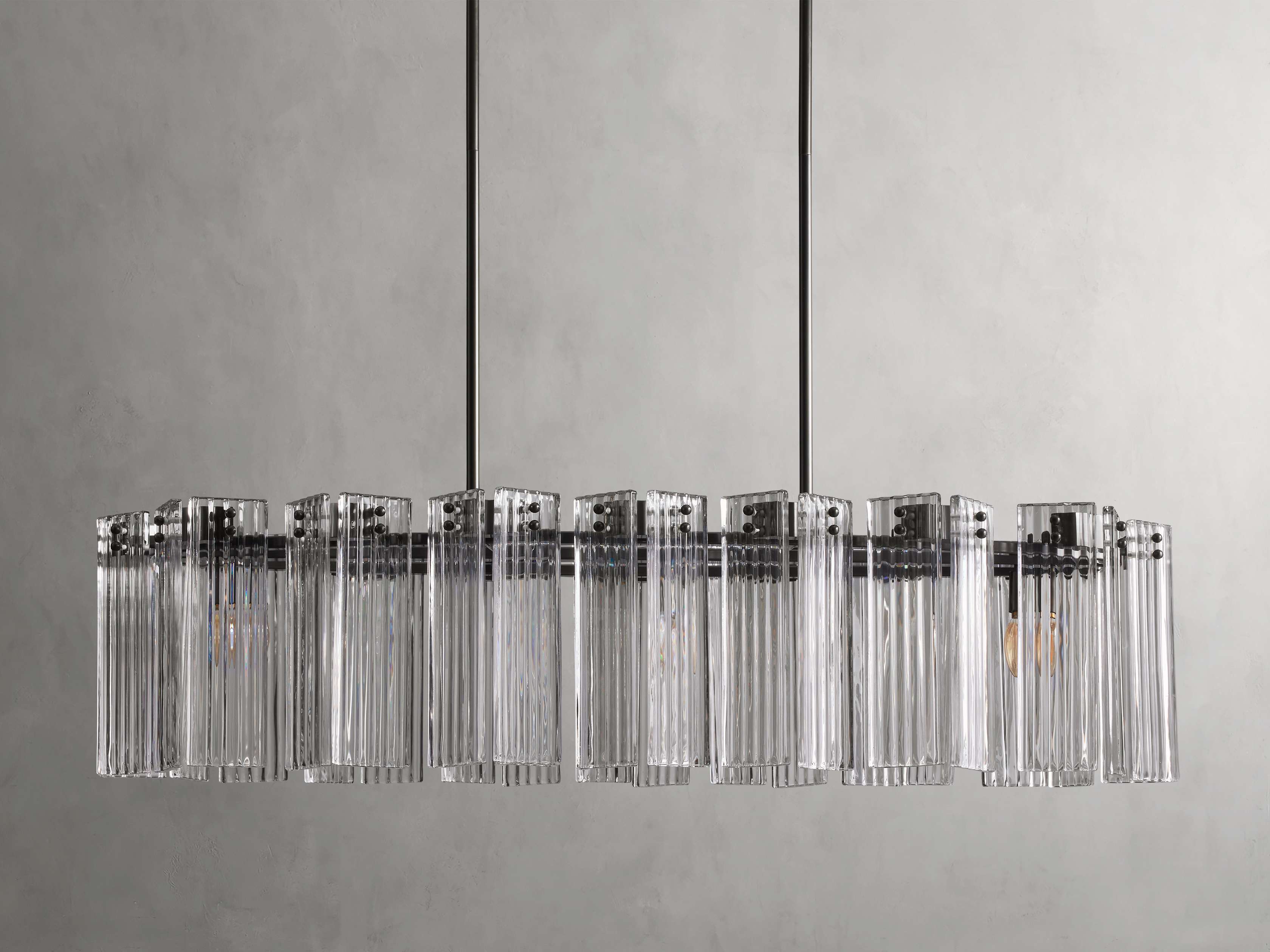 Delsie Oval Chandelier - Thumbnail 3