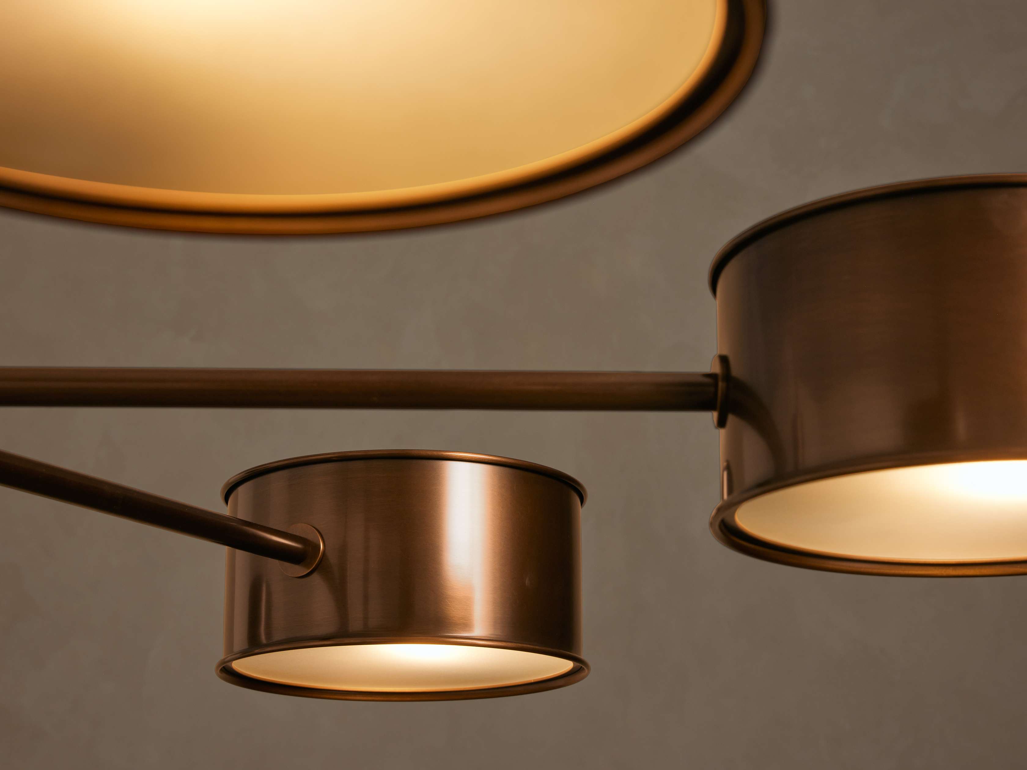 Daphne Metal Round Chandelier - Thumbnail 3