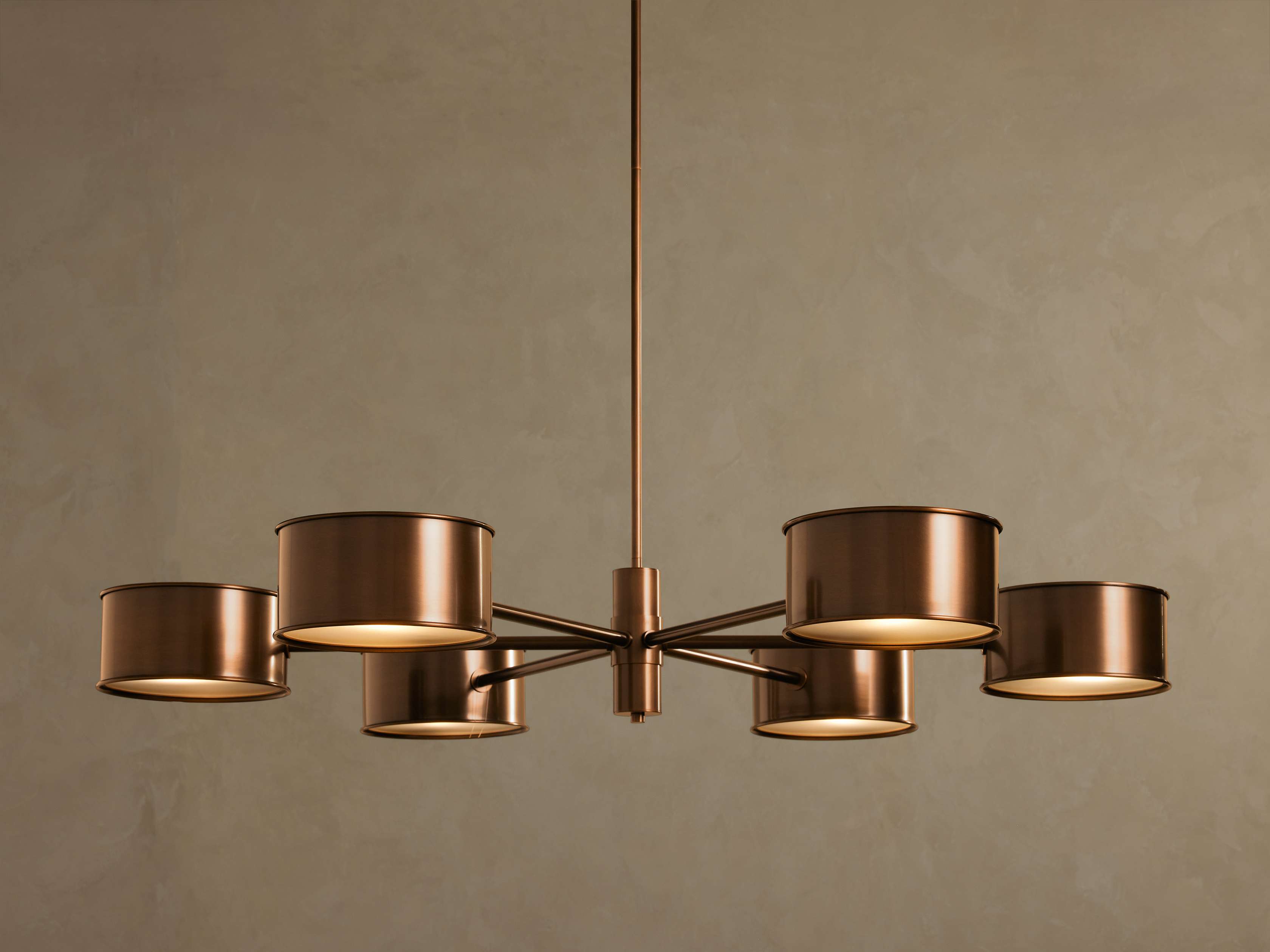 Daphne Metal Round Chandelier - Thumbnail 2