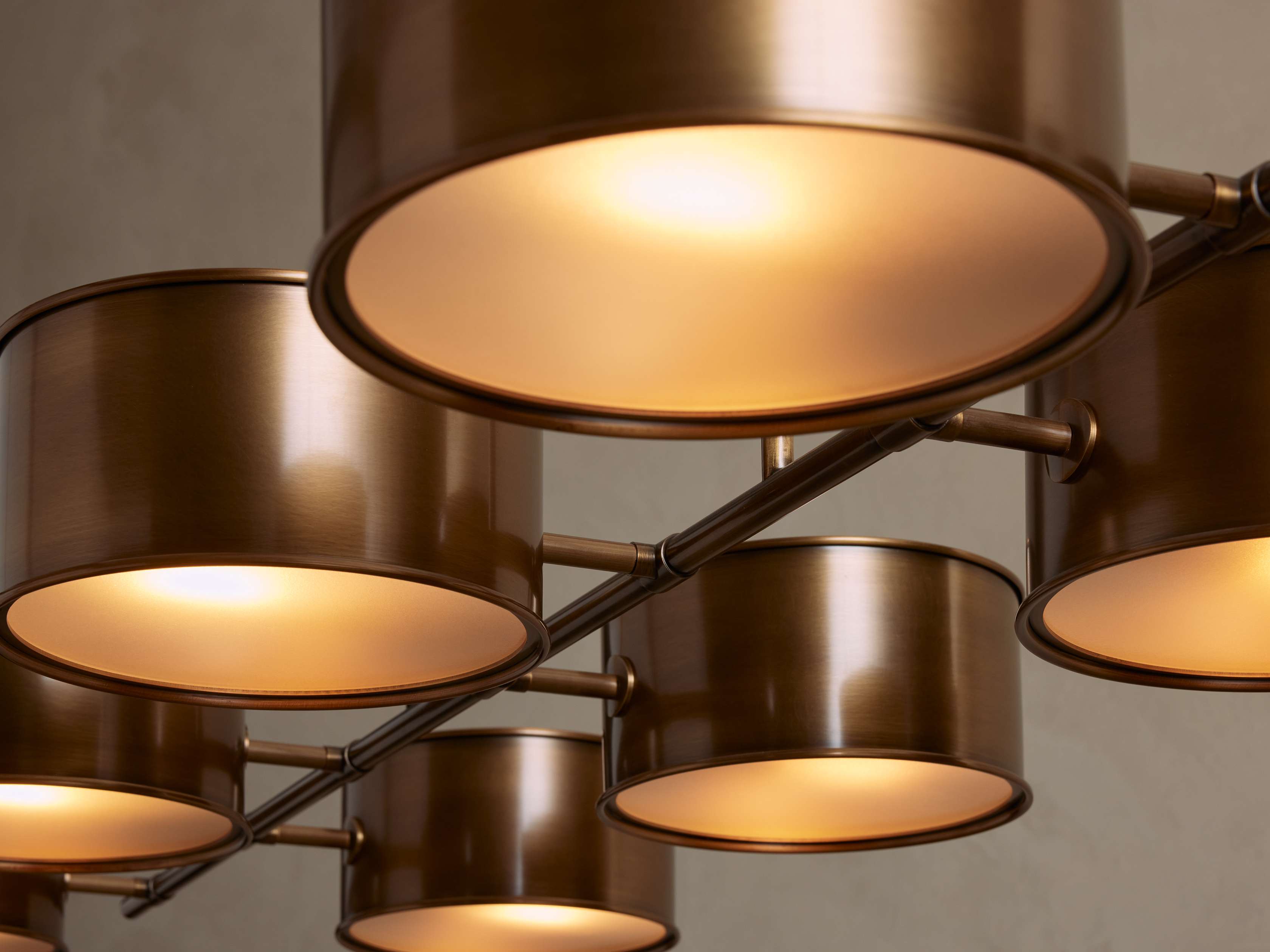Daphne Metal Linear Chandelier - Thumbnail 5