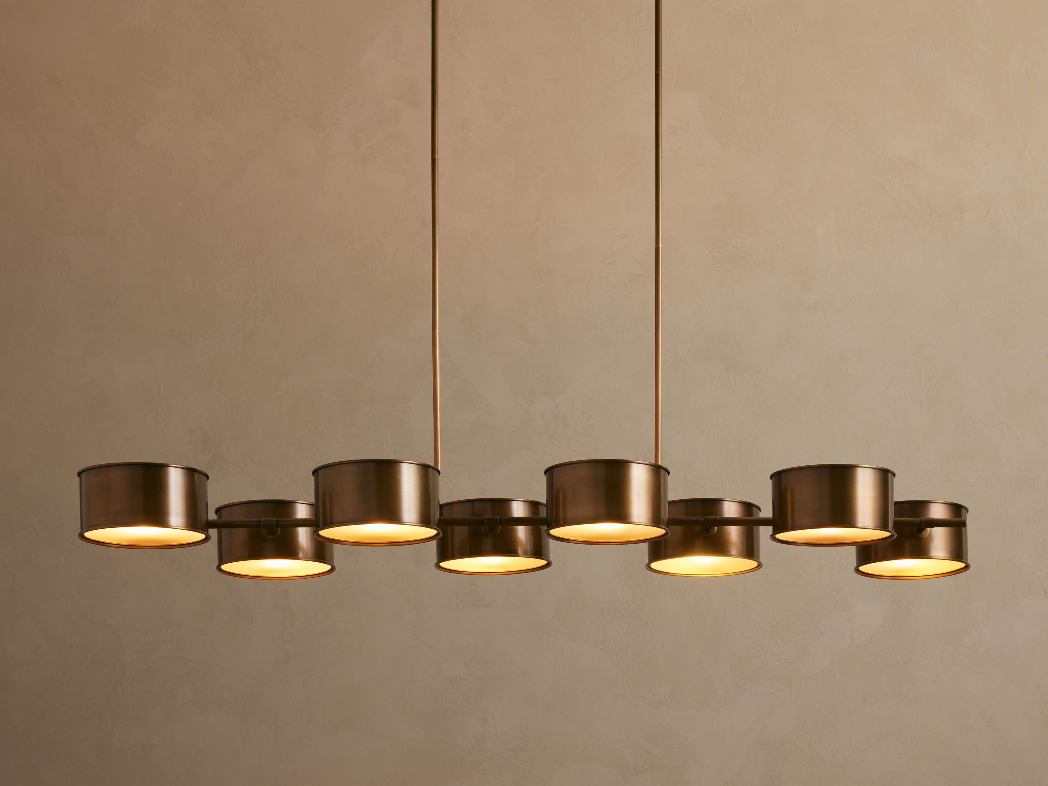 Daphne Metal Linear Chandelier - Thumbnail 3