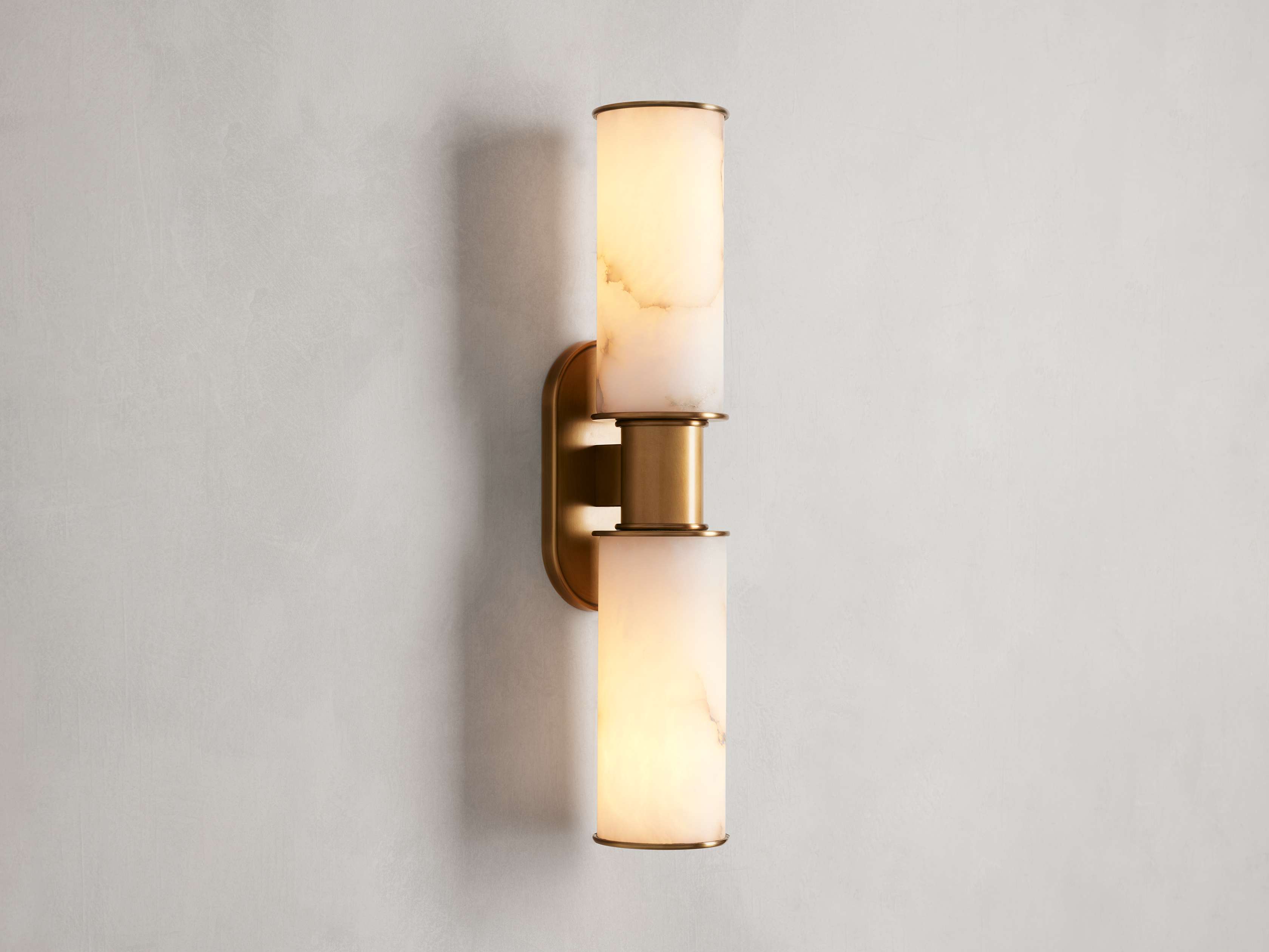 Harlin Sconce in Alabaster