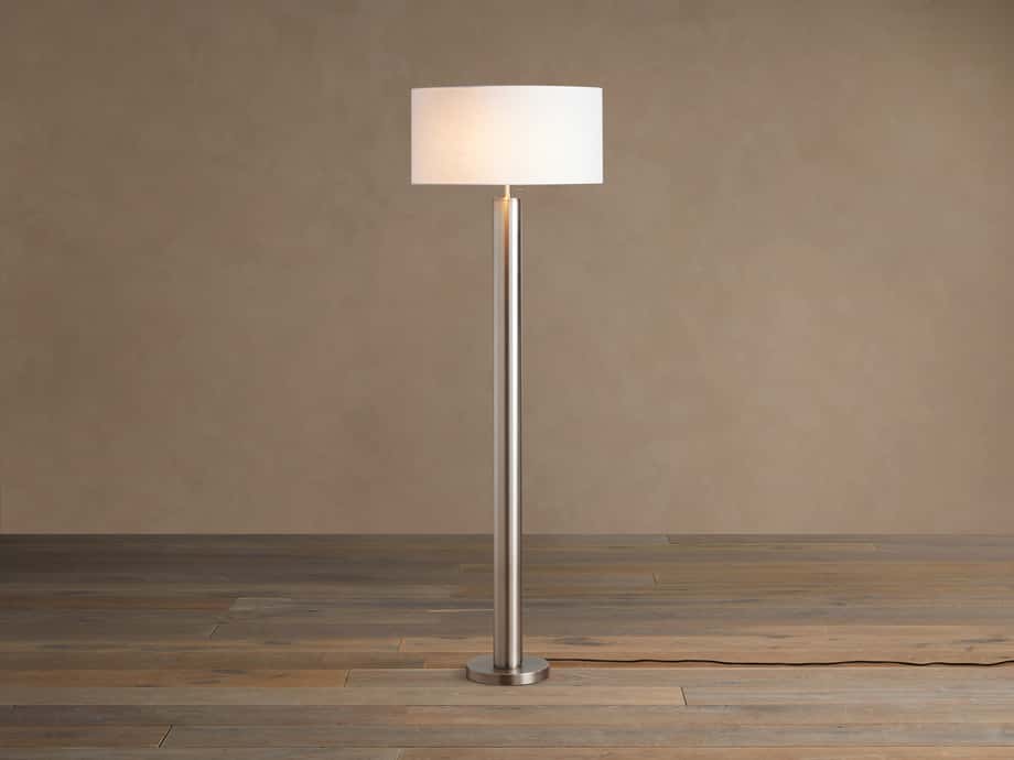 Linden Floor Lamp in Pewter