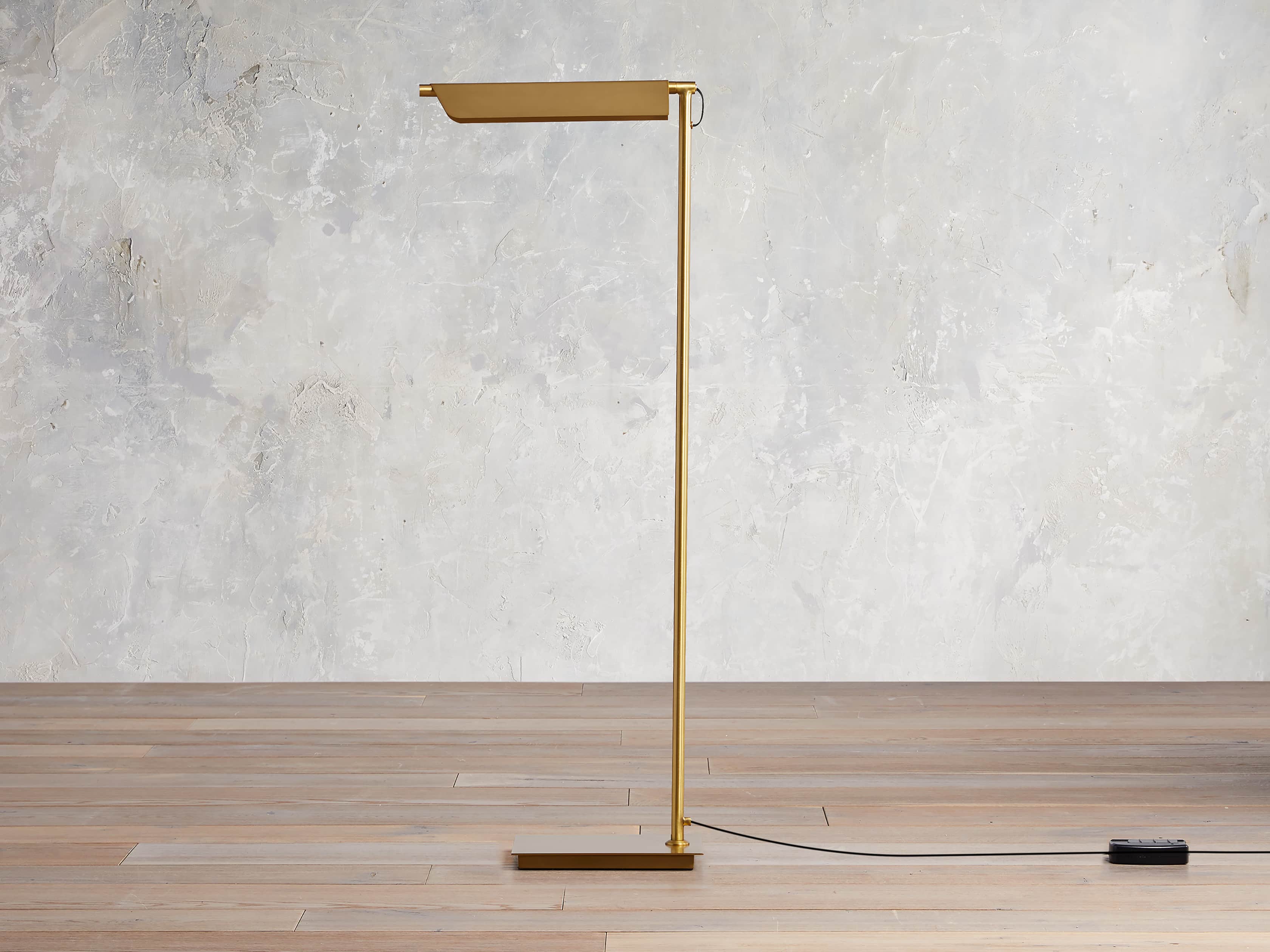 Axle Brass Floor Lamp - Thumbnail 2