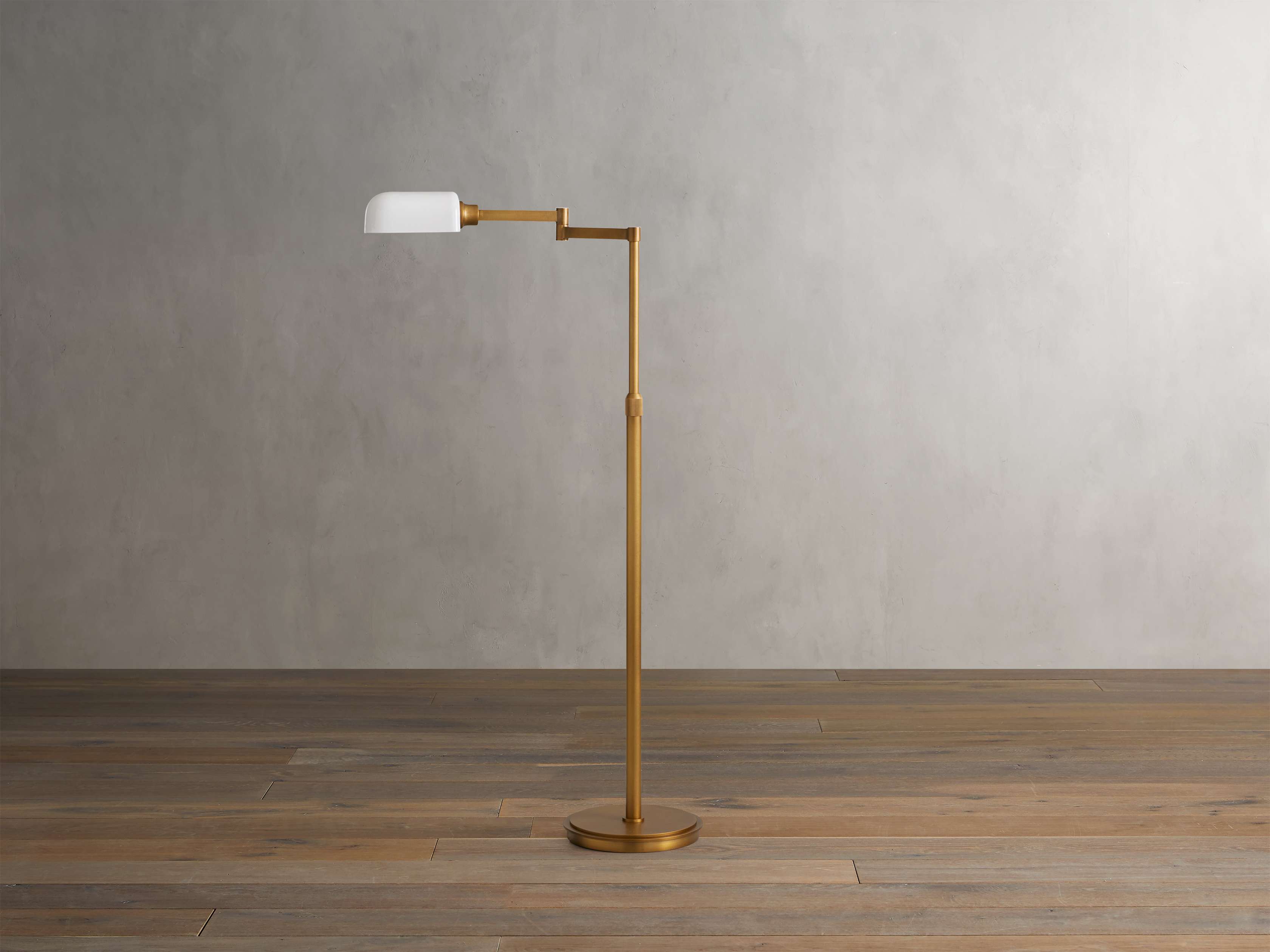 Zayd Swing Arm Floor Lamp – Arhaus