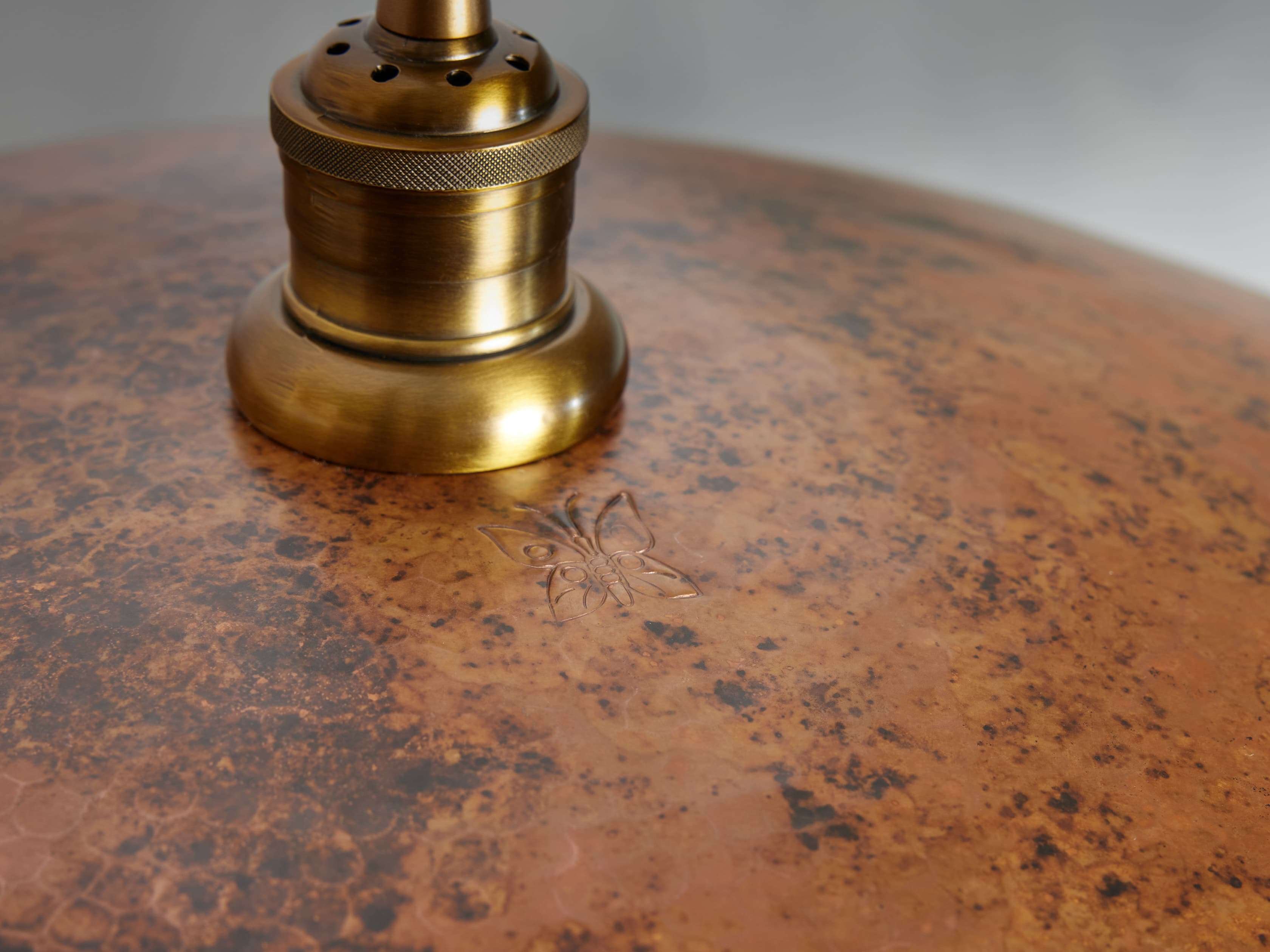 Recycled Metal Fan Pendant - Thumbnail 3