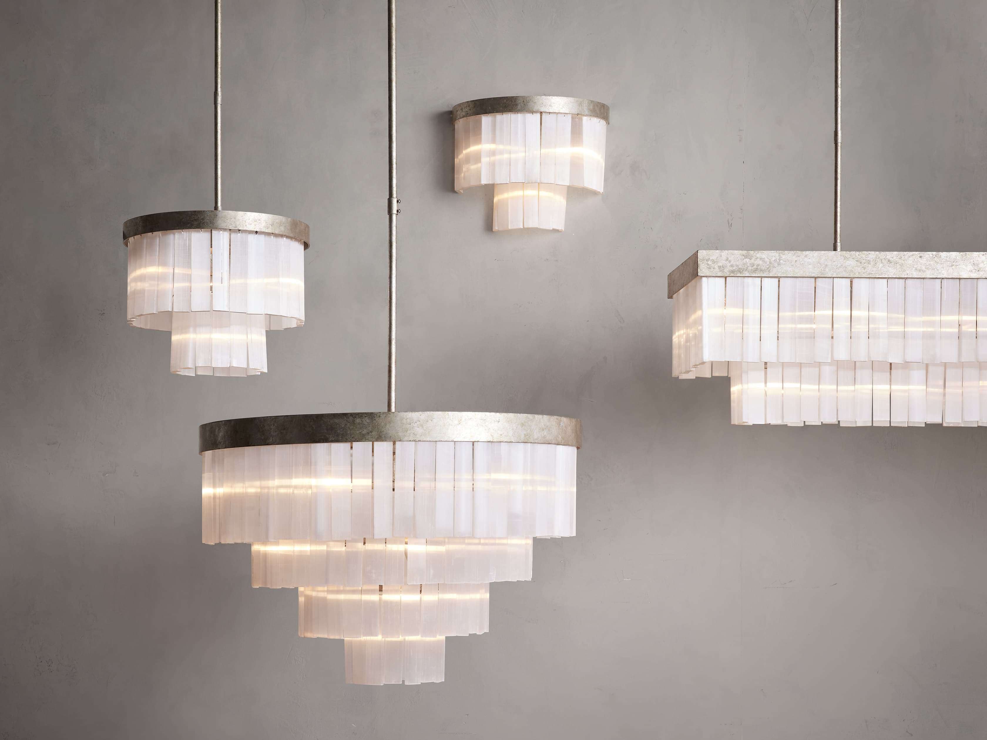 Cameron Rectangular Chandelier - Thumbnail 4