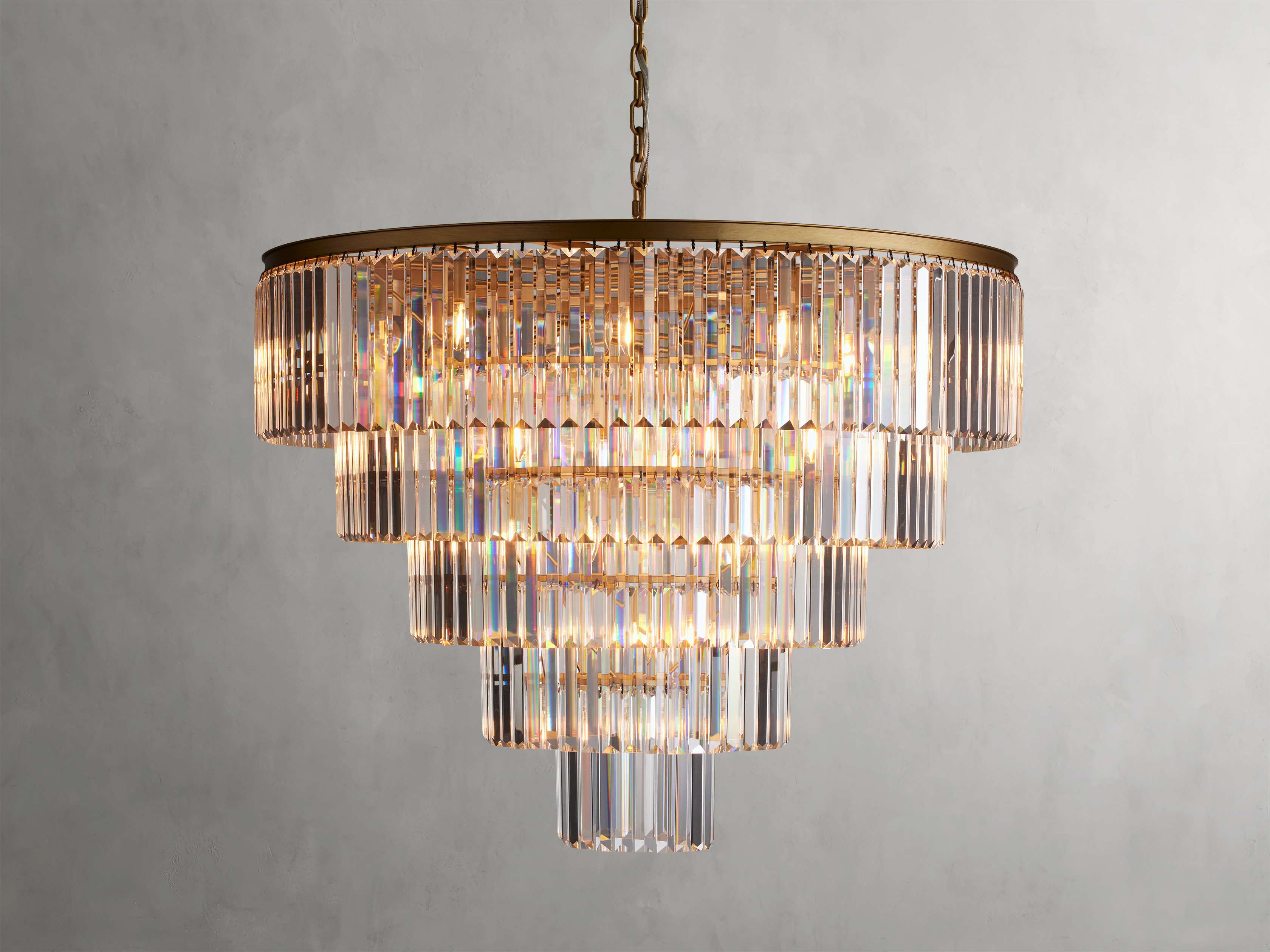 Leyland Tiered Round Chandelier - Thumbnail 4