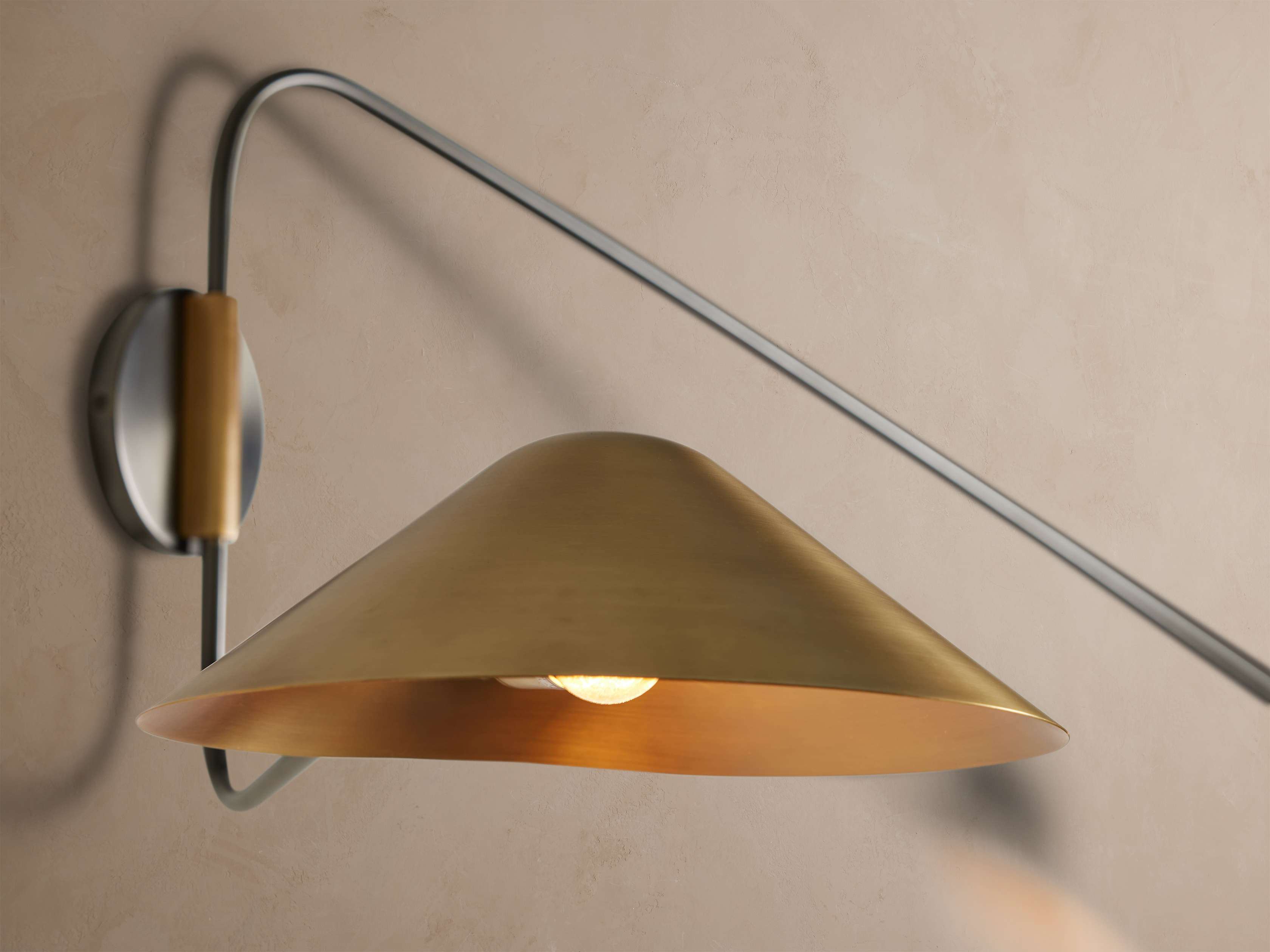 Simms Long Arm Double Sconce
– Arhaus