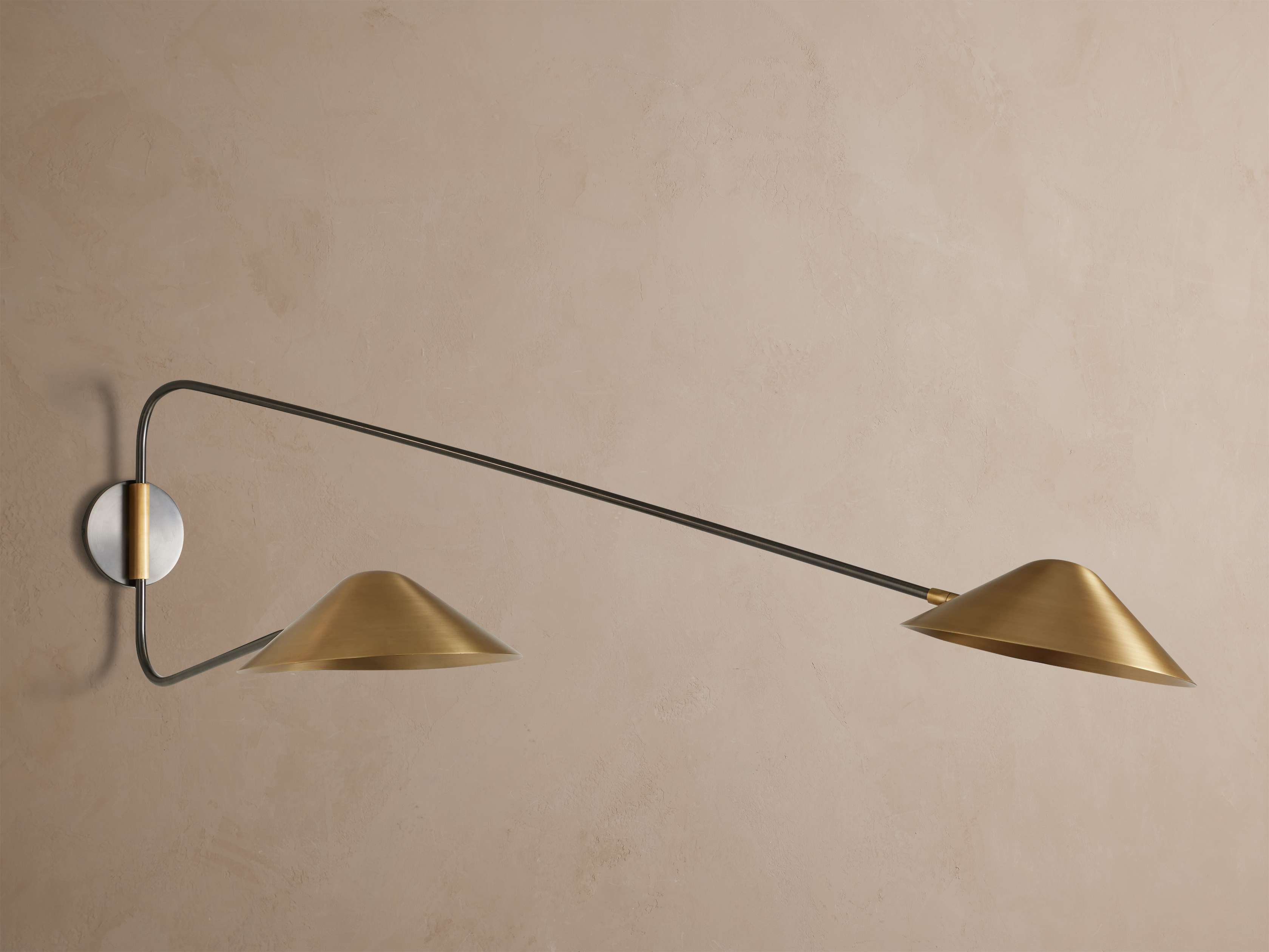 Simms Long Arm Double Sconce
– Arhaus