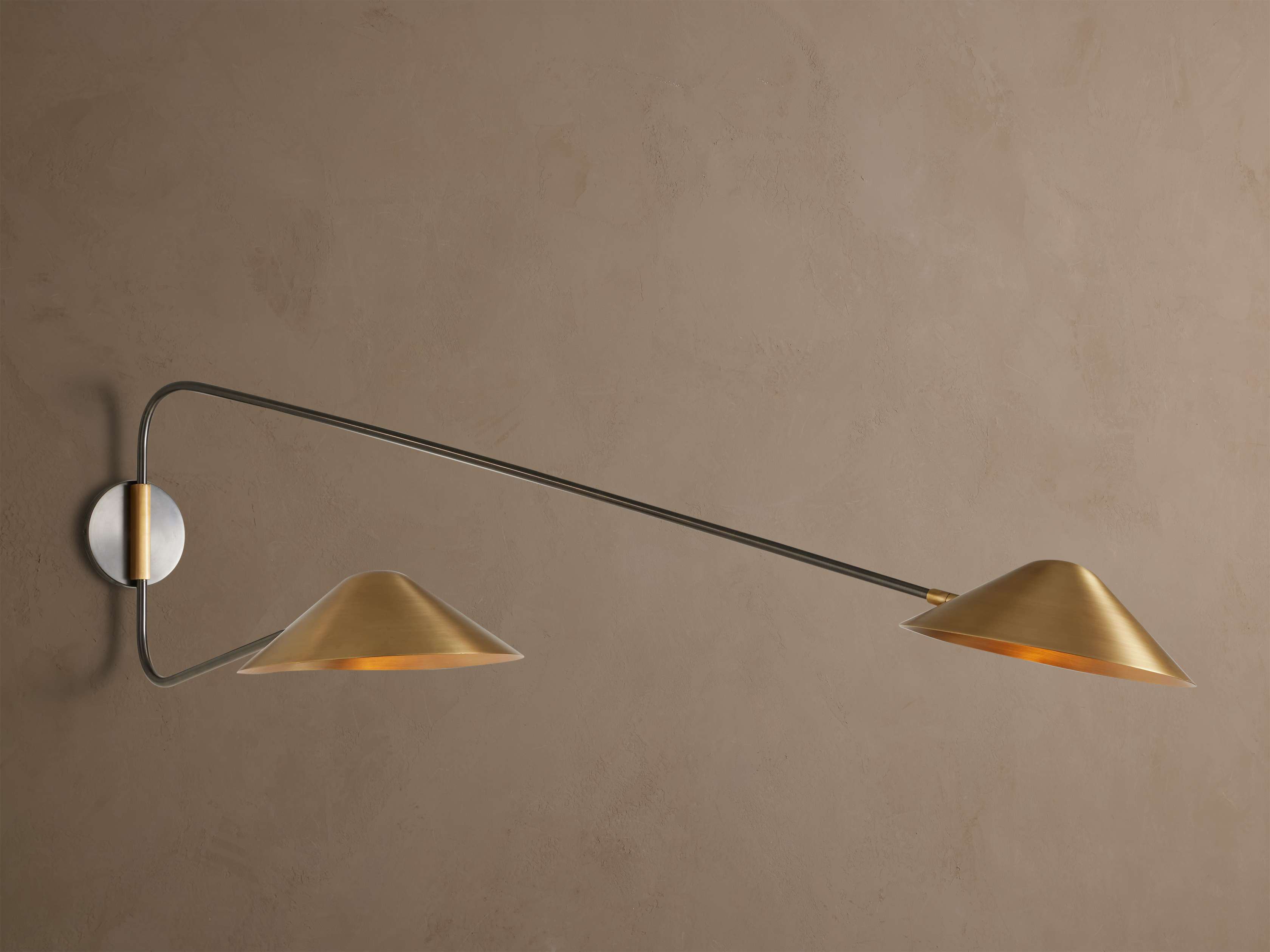 Simms Long Arm Double Sconce
– Arhaus