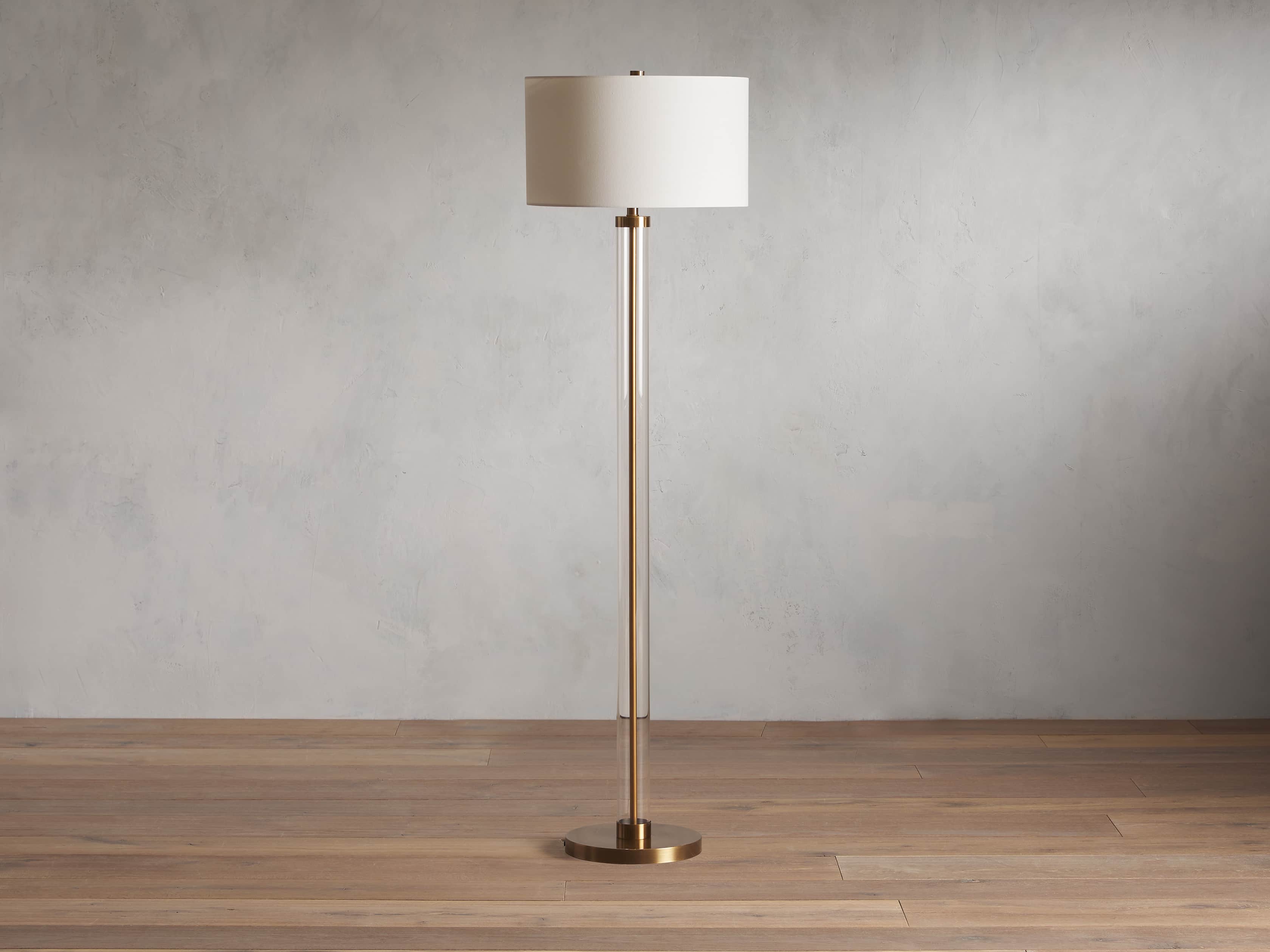 Glass Column Floor Lamp - Thumbnail 2