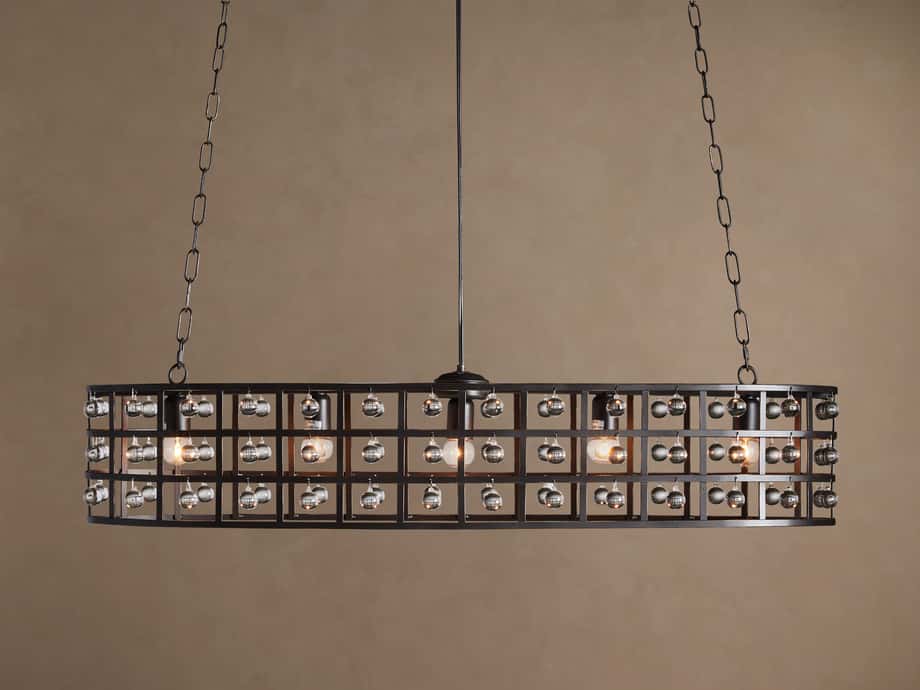 La Cage Oval Chandelier