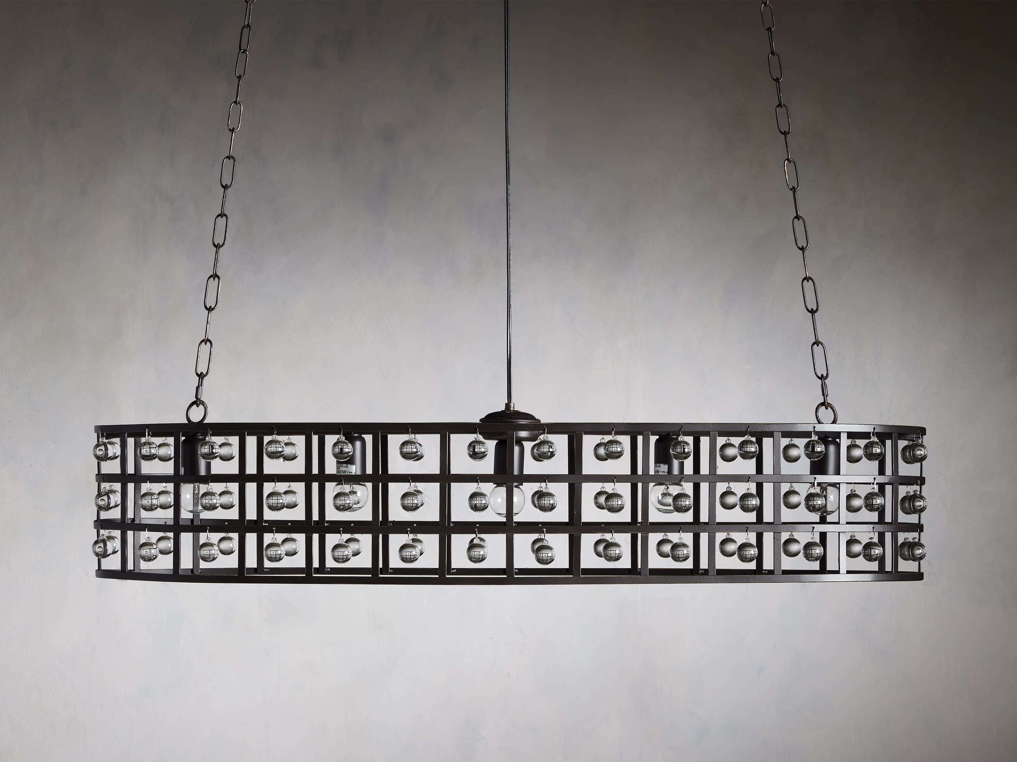 La Cage Oval Chandelier