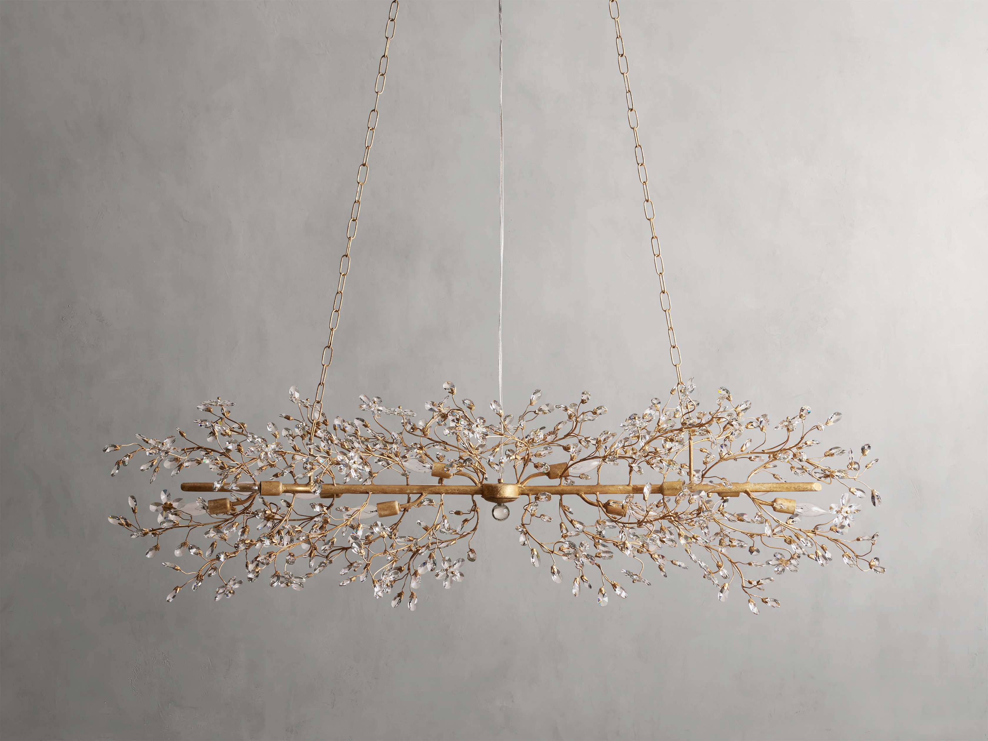 Arhaus Fiore Linear Chandelier