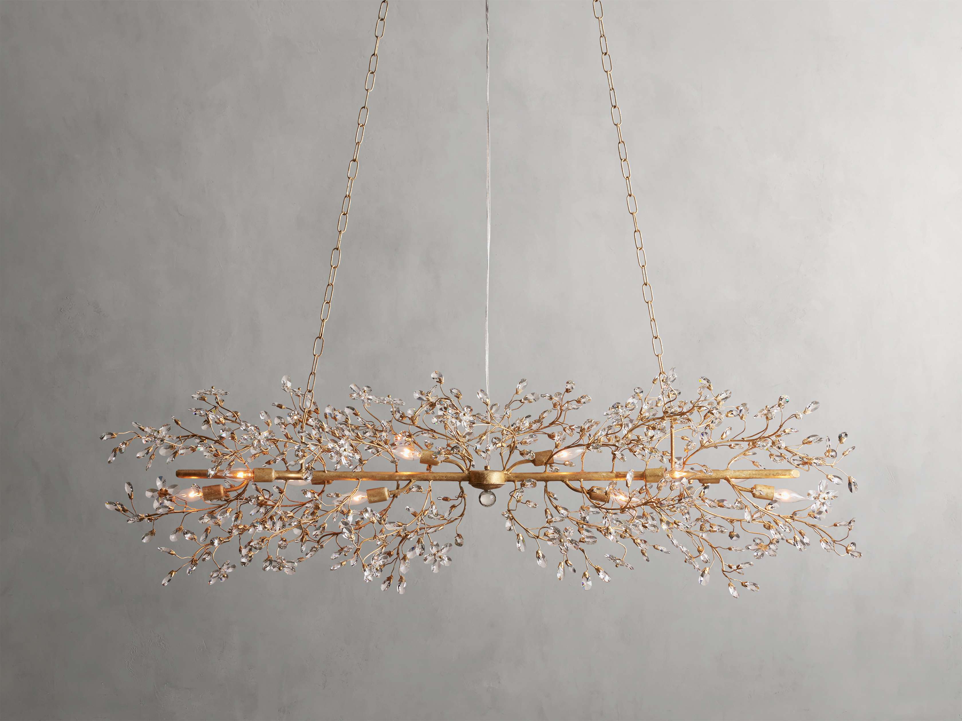 Arhaus Fiore Linear Chandelier - Thumbnail 2