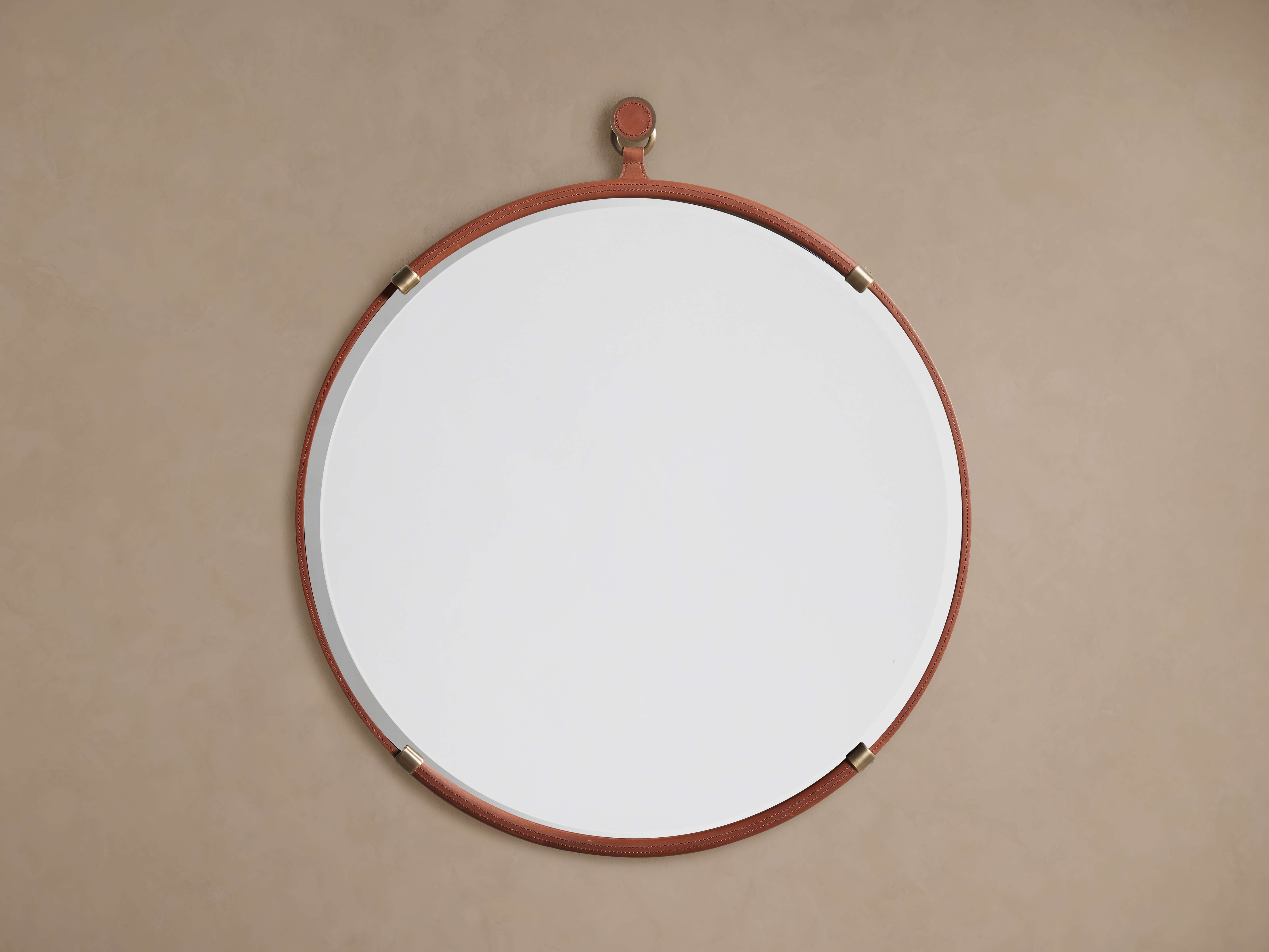 Clement Round Wall Mirror - Thumbnail 2