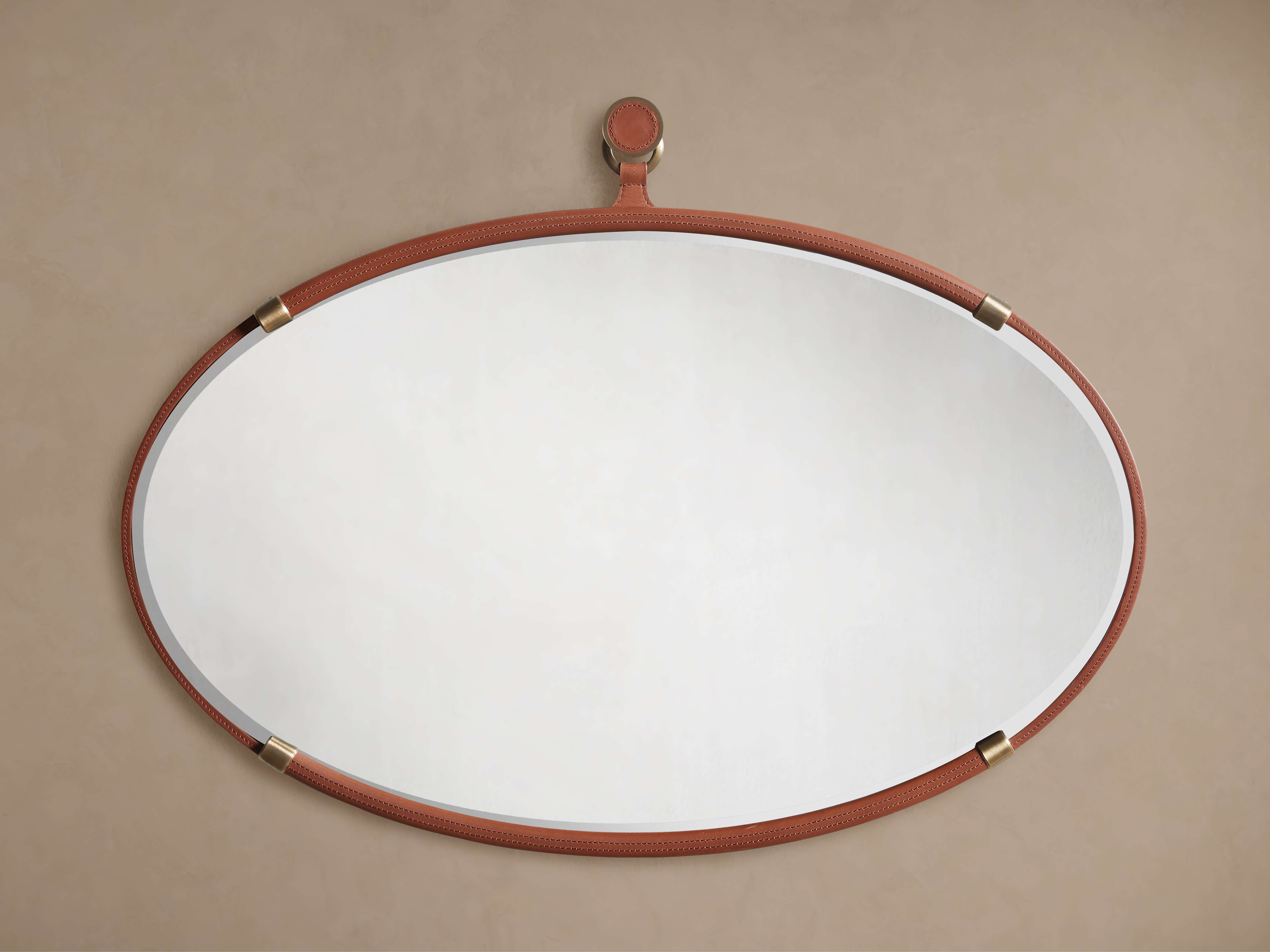 Clement Horizontal Oval Wall Mirror