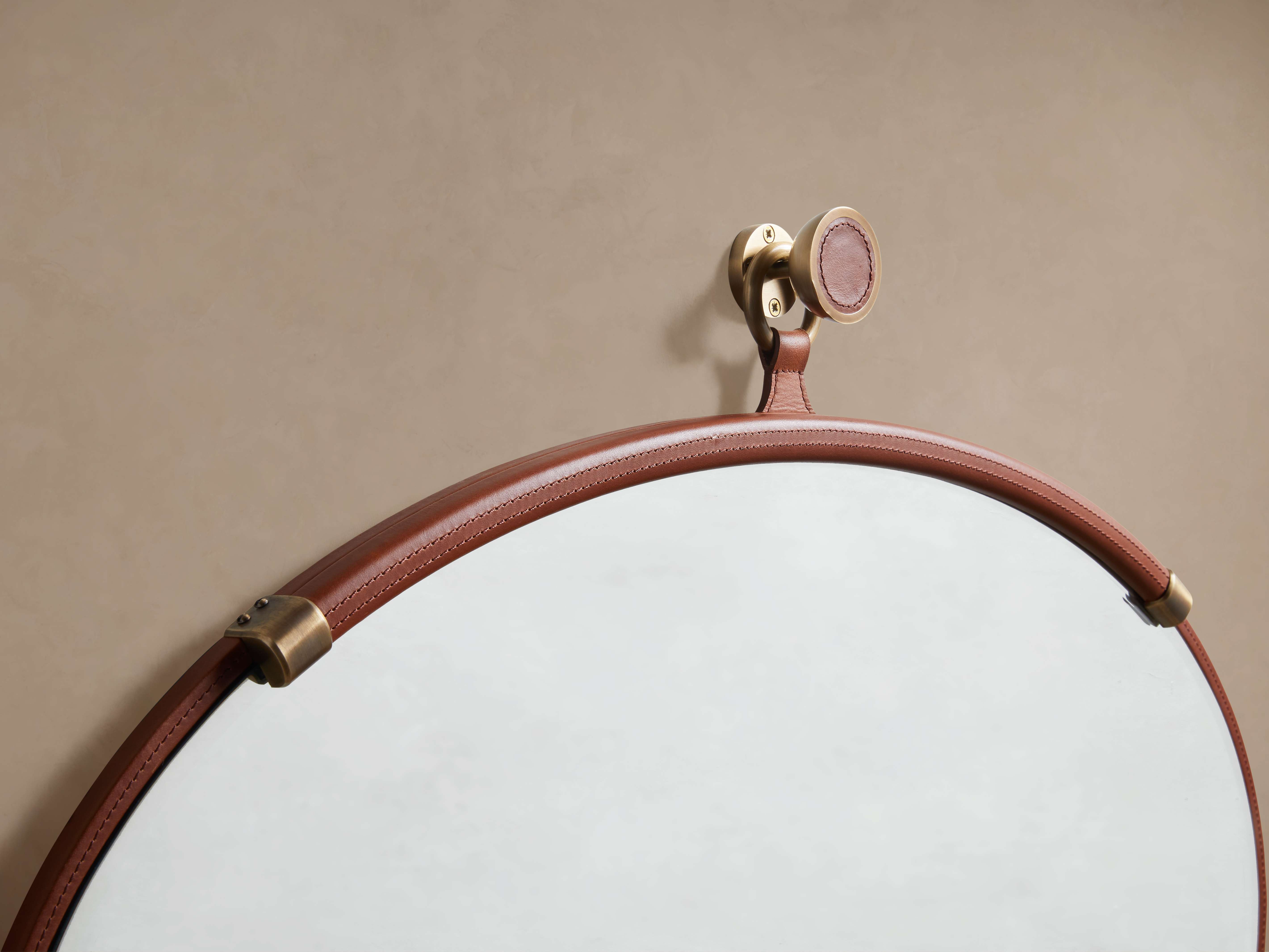 Clement Horizontal Oval Wall Mirror - Thumbnail 2