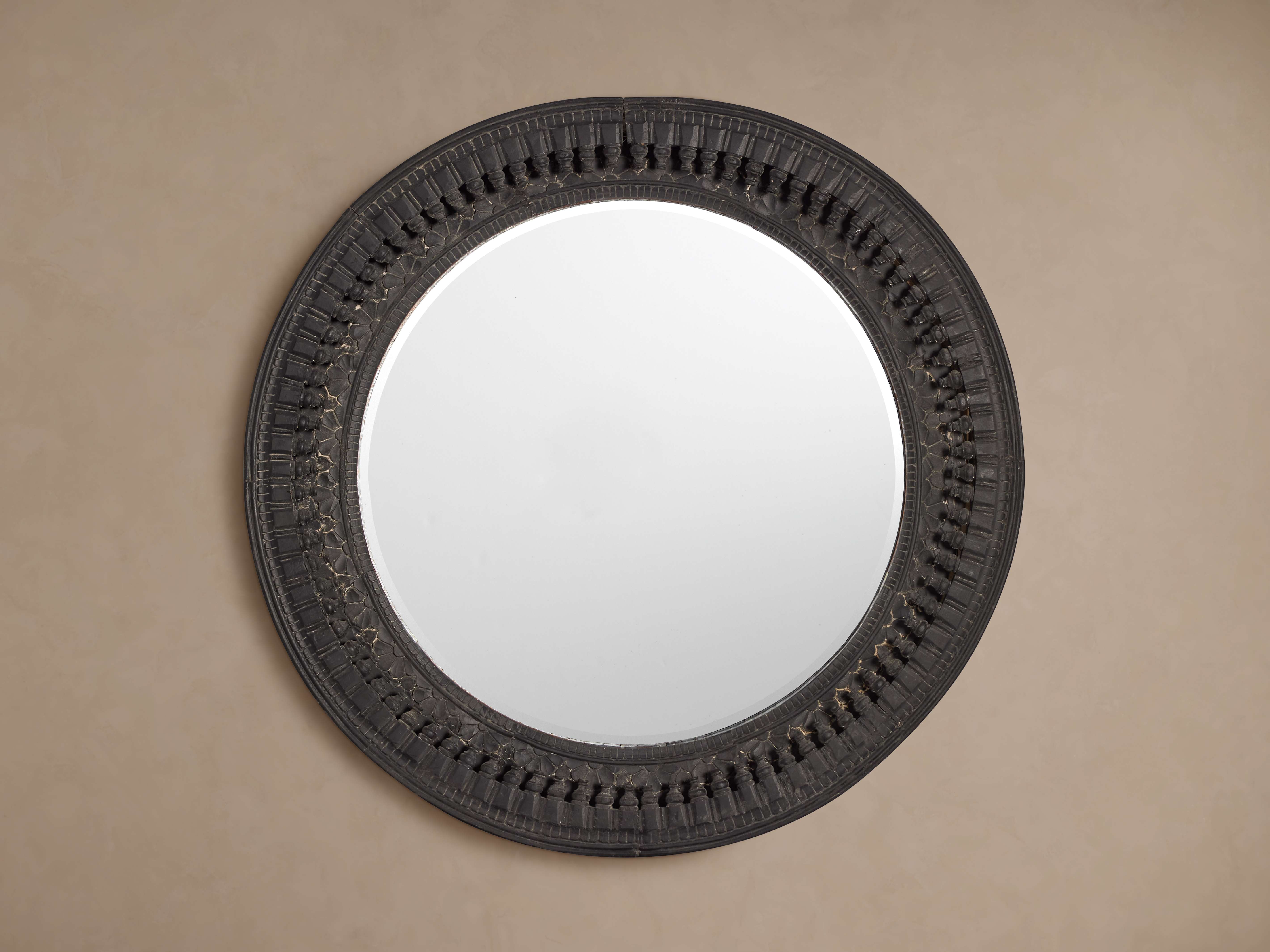 Madhava Round Wall Mirror