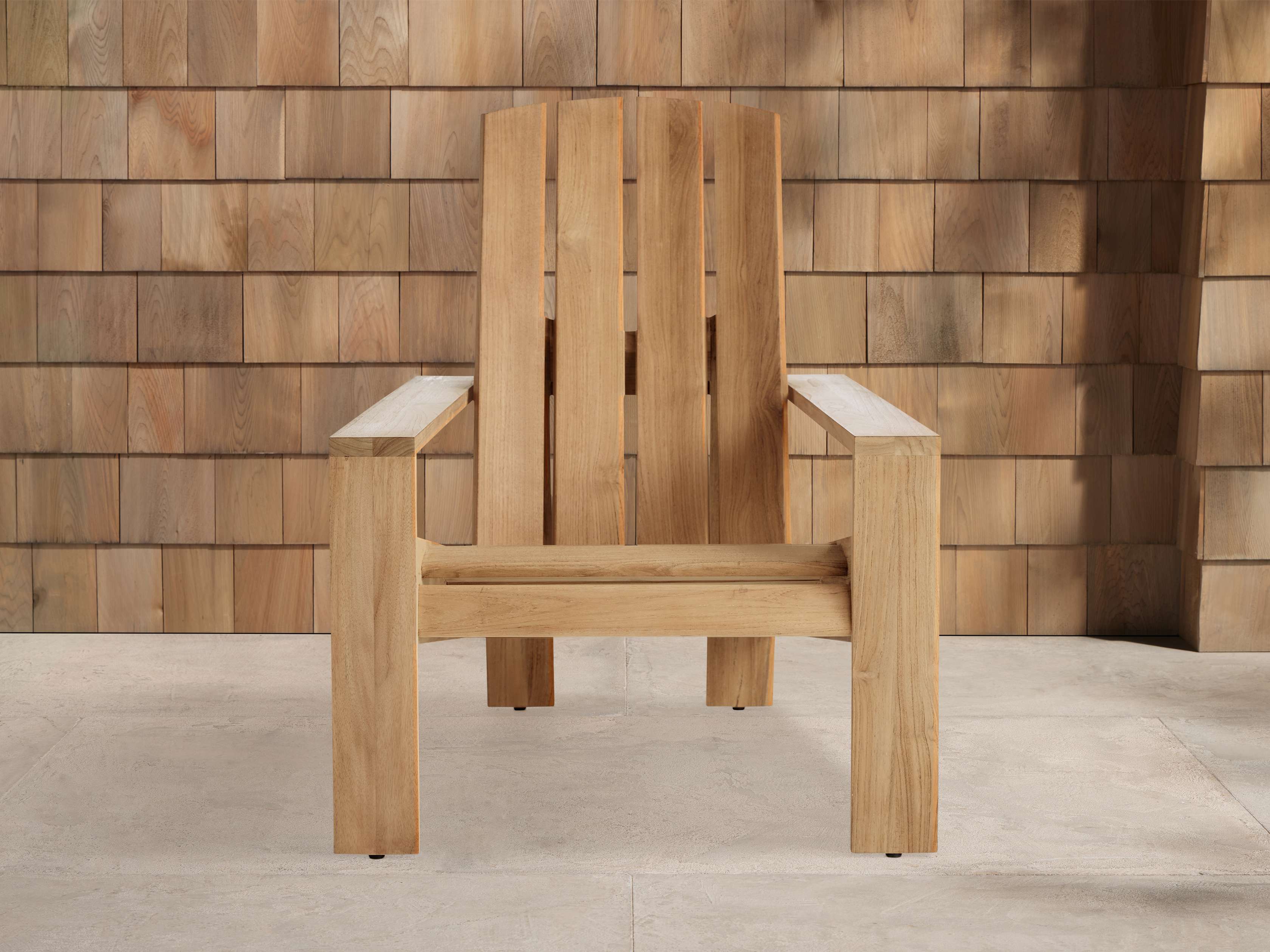 Adirondack Outdoor Lounge Chair – Arhaus