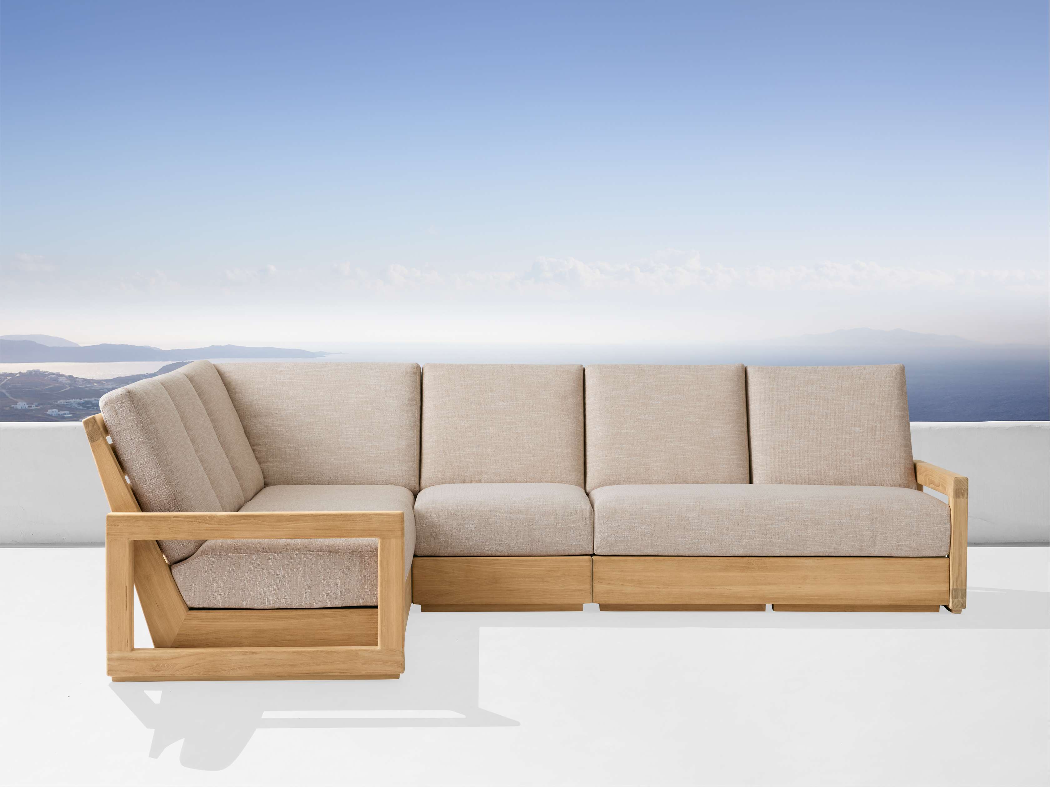 Westport Outdoor Three-Piece Corner Sectional