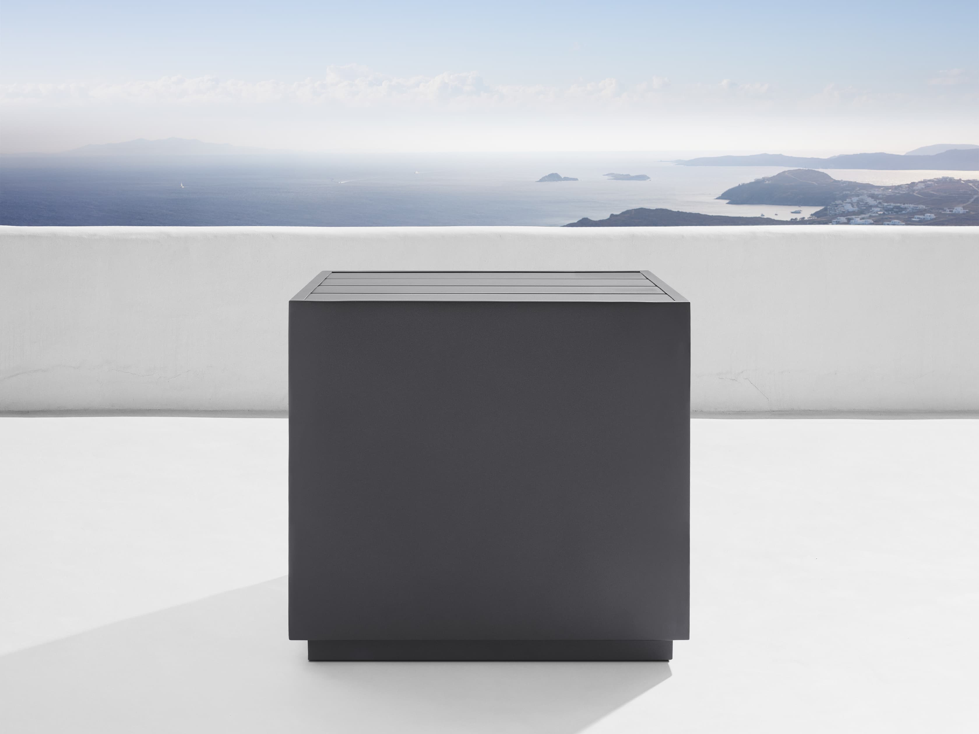 Bal Harbour Outdoor Aluminum End Table