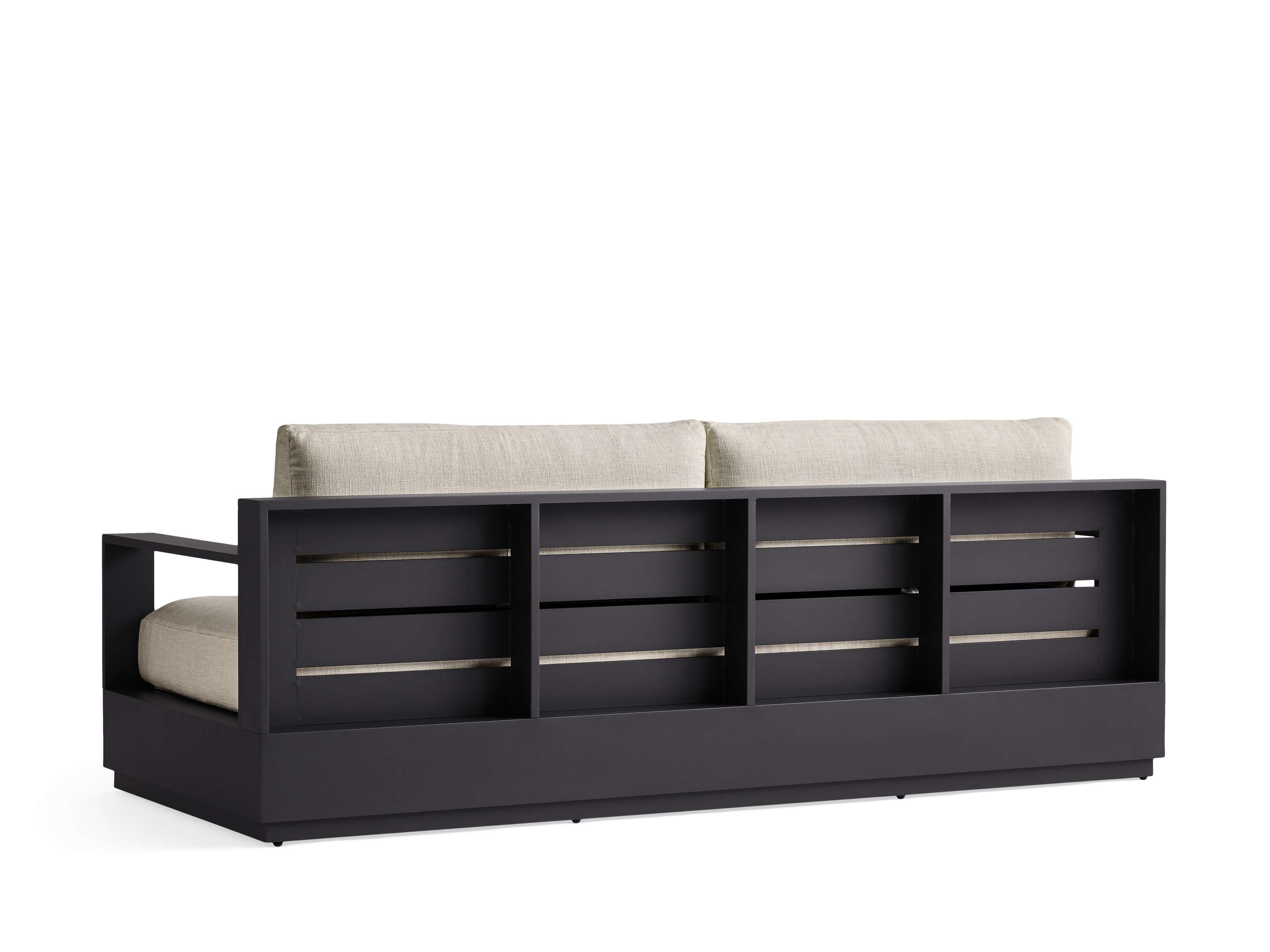 Bal Harbour Outdoor Aluminum Sofa - Thumbnail 4