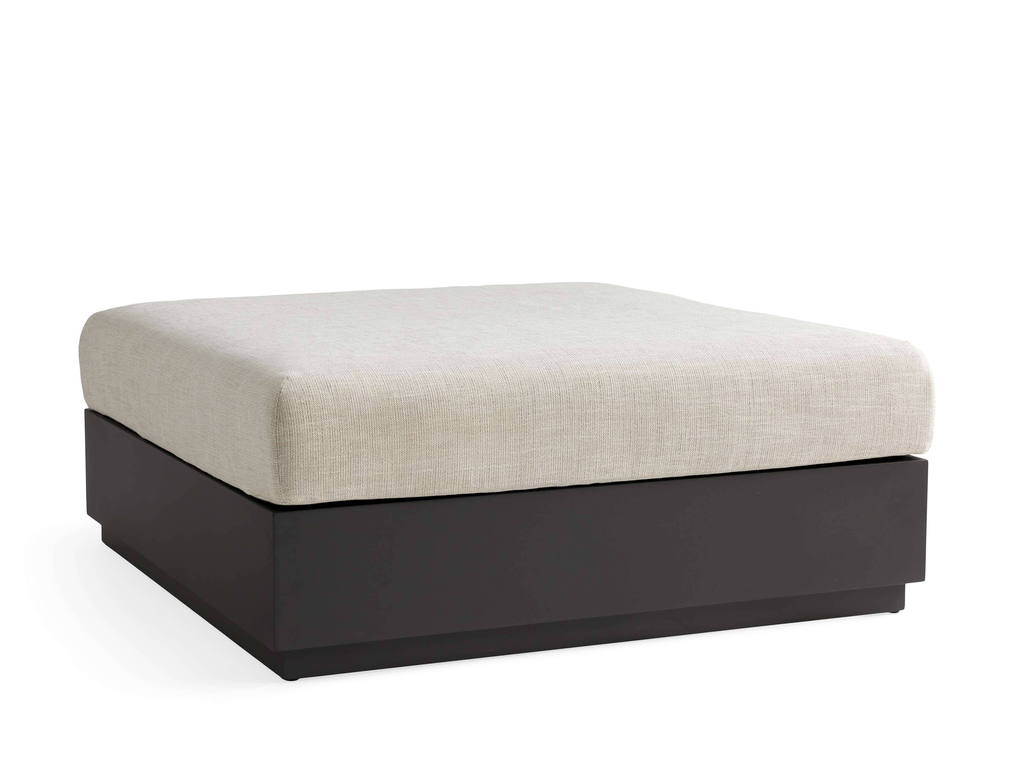 Bal Harbour Outdoor Aluminum Ottoman