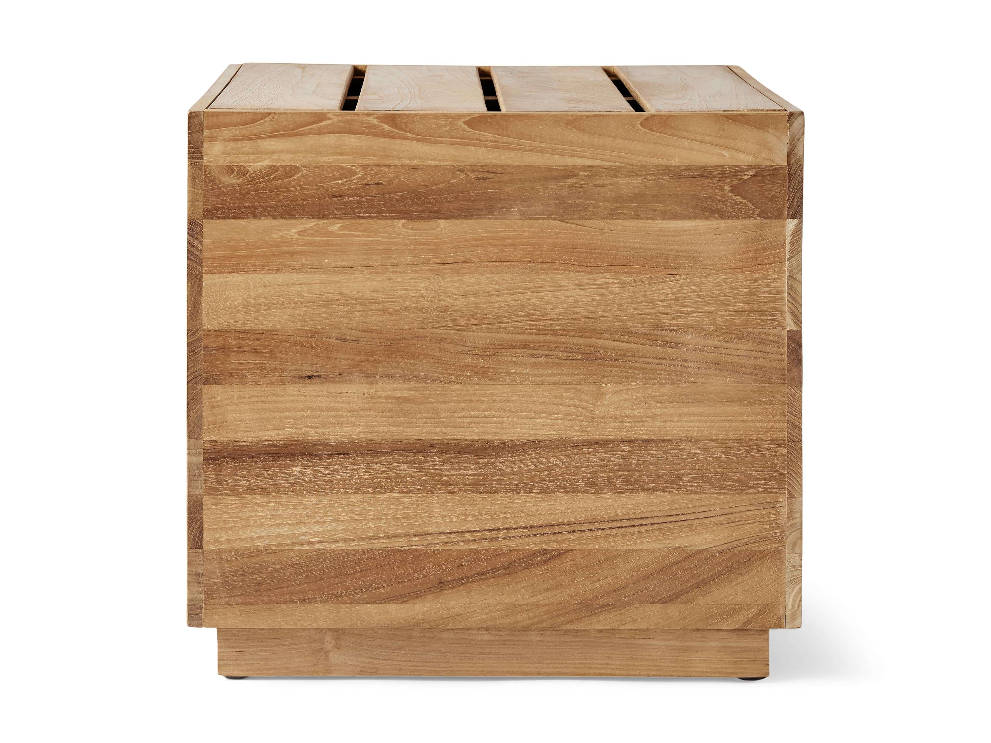 Bal Harbour Outdoor Teak End Table - Thumbnail 2