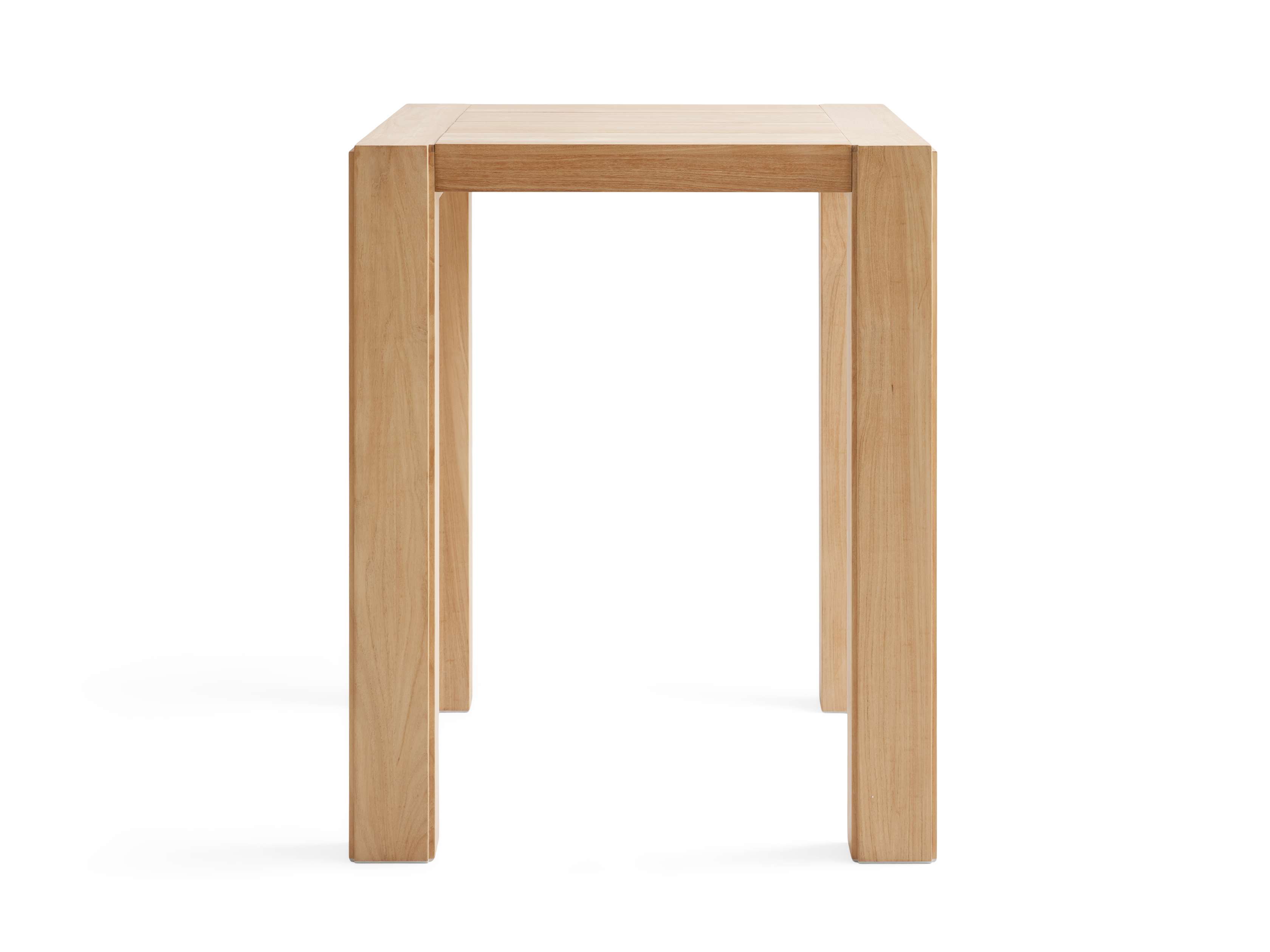 Canyon Outdoor Teak Bar Table - Thumbnail 3