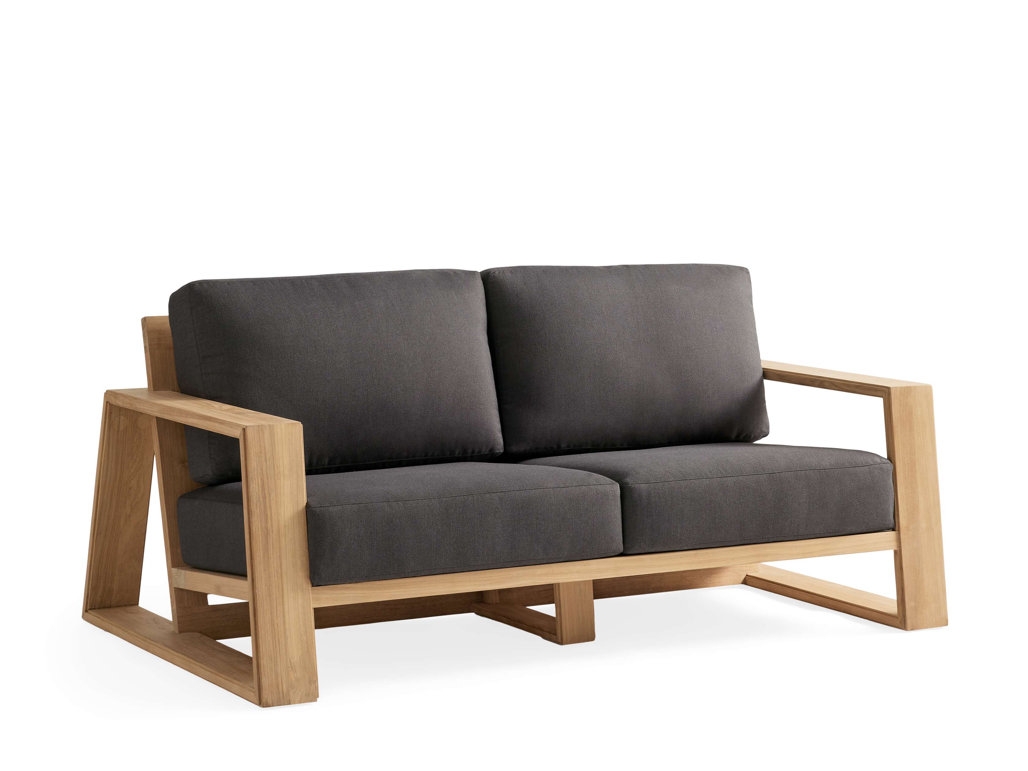 Canyon Outdoor Teak Sofa - Thumbnail 2