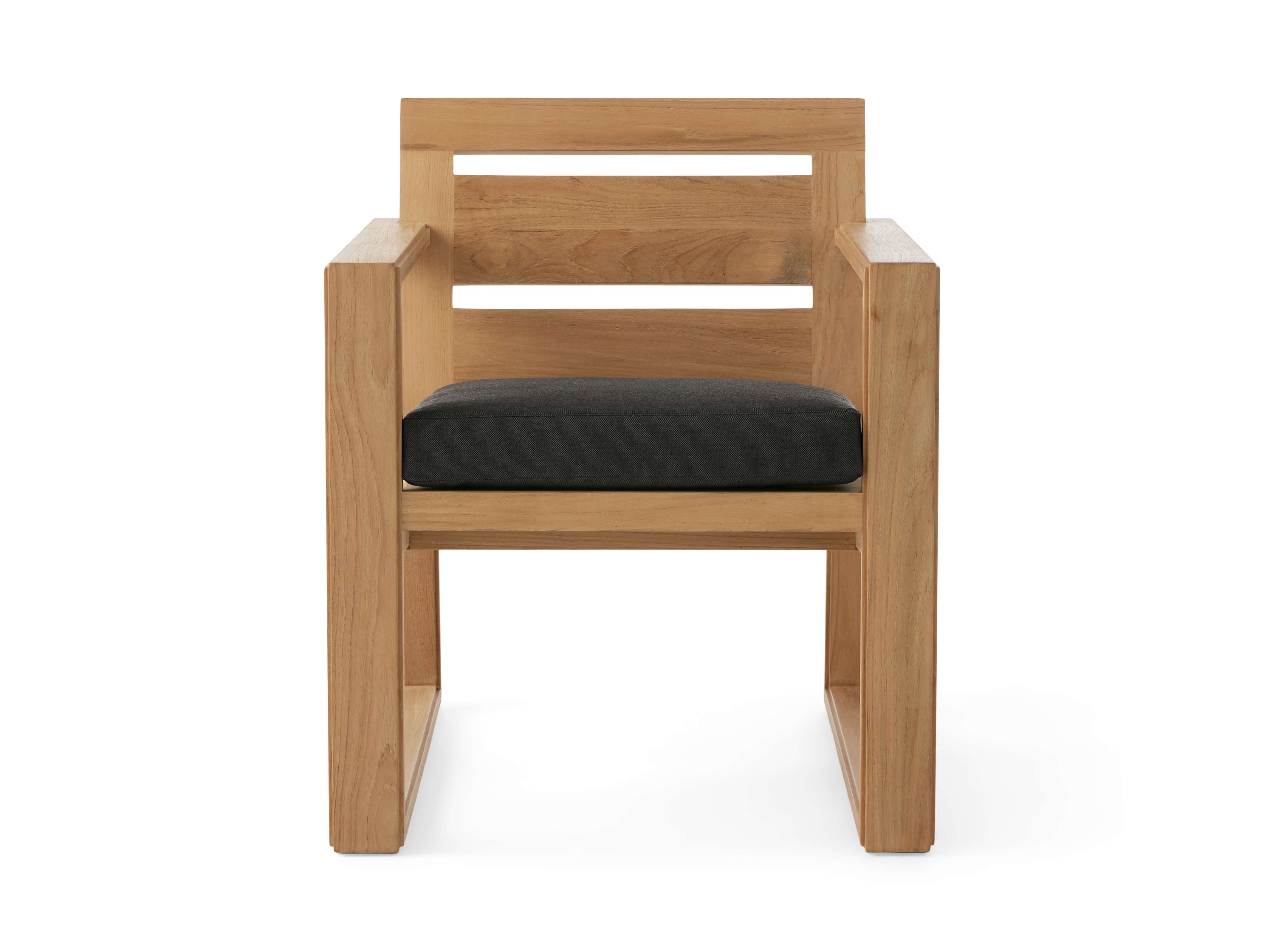 Canyon Outdoor Teak Dining Arm Chair