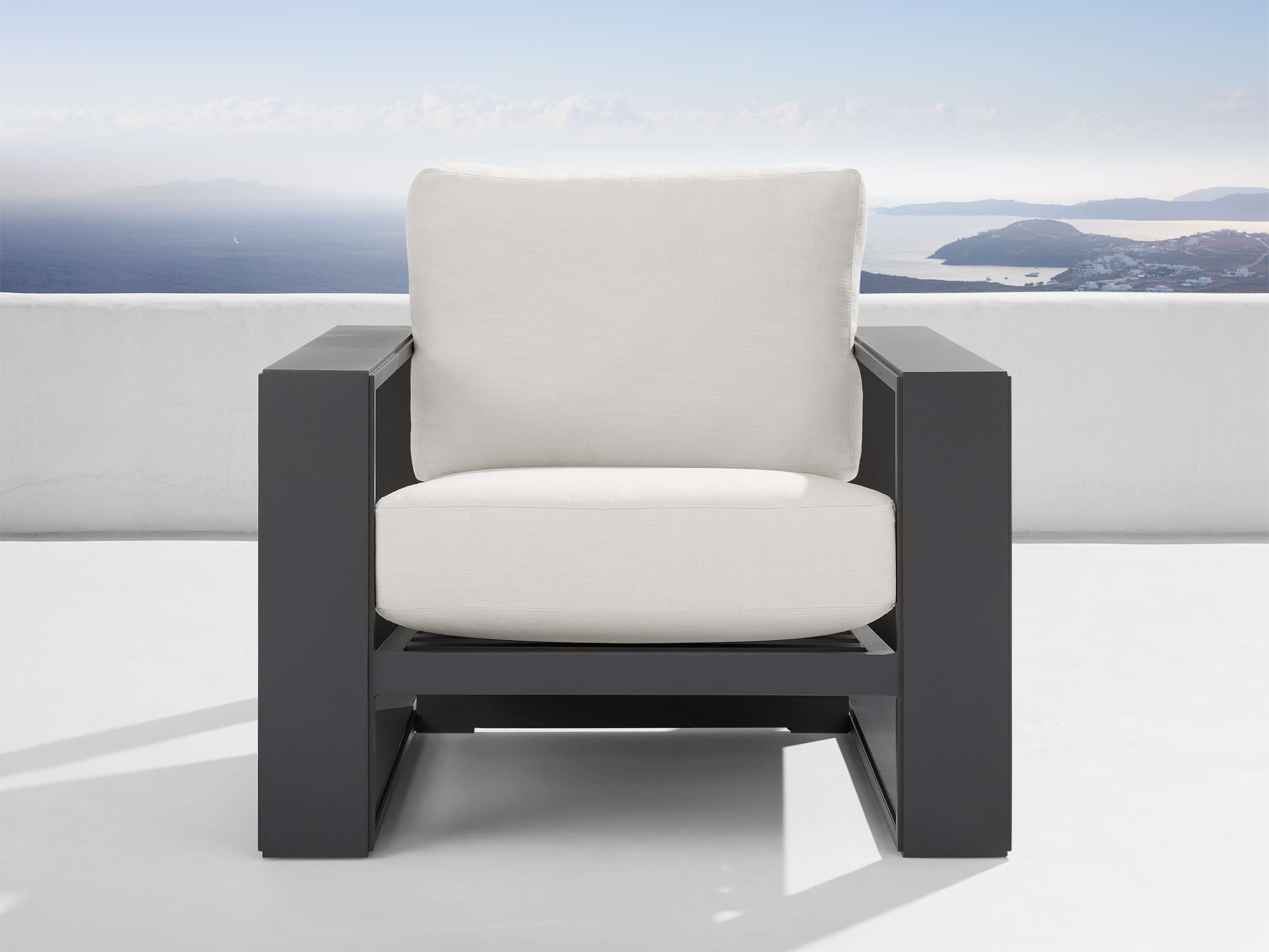 Canyon Outdoor Aluminum Lounge Chair - Thumbnail 2