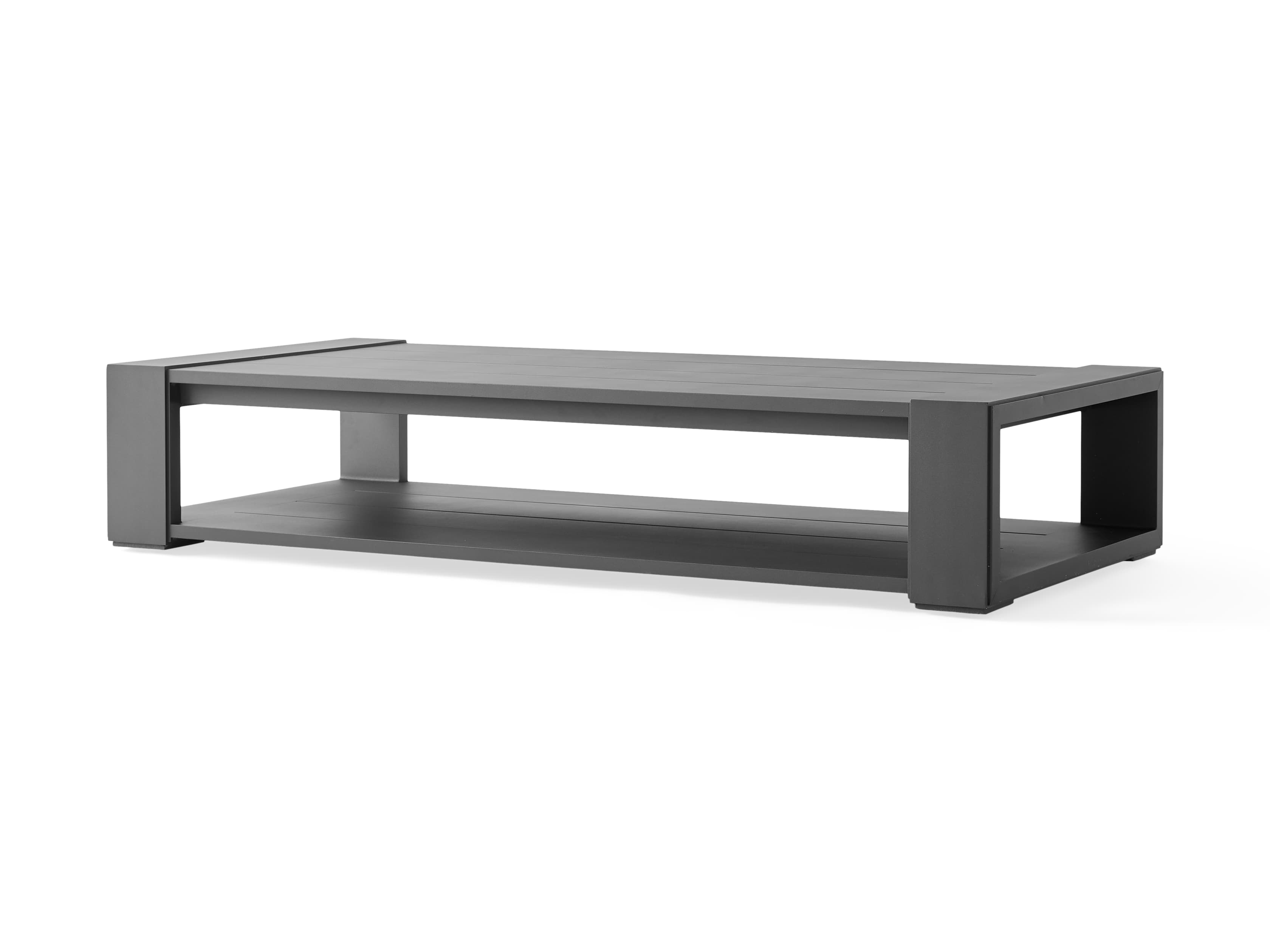 Canyon Outdoor Aluminum Coffee Table - Thumbnail 5