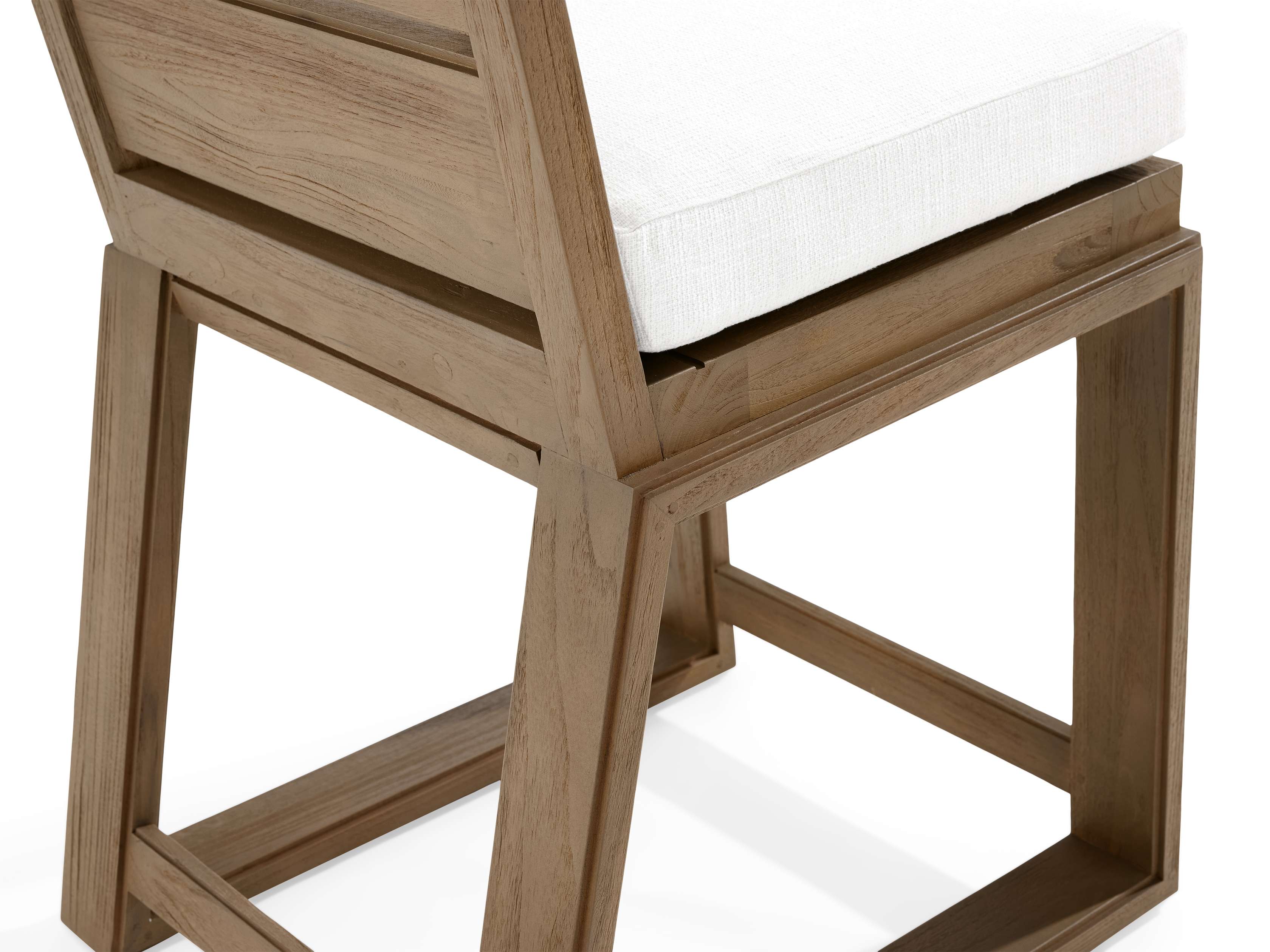 Canyon Outdoor Teak Barstool - Thumbnail 5