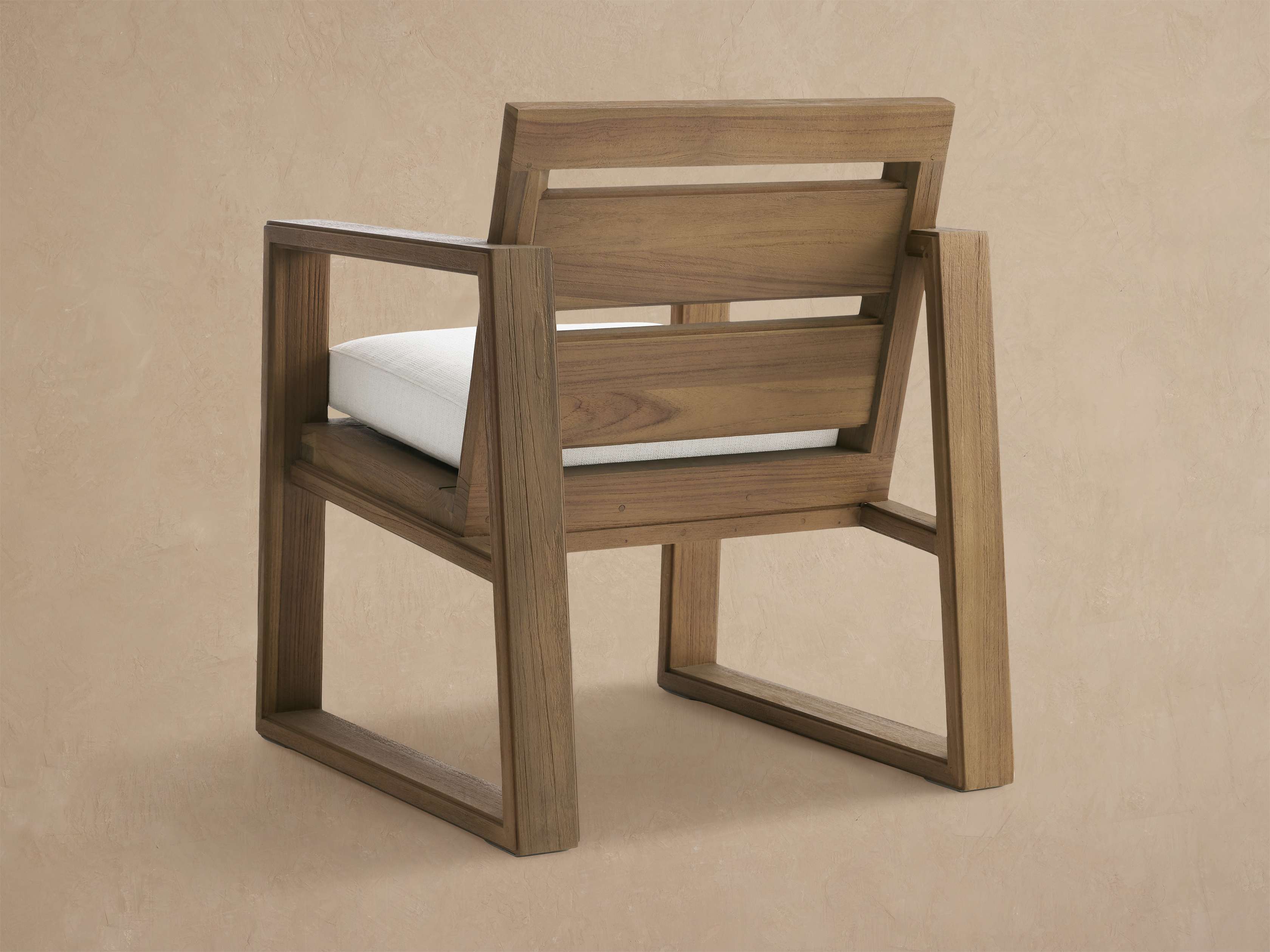 Arhaus Canyon Dining Arm Chair - Thumbnail 4