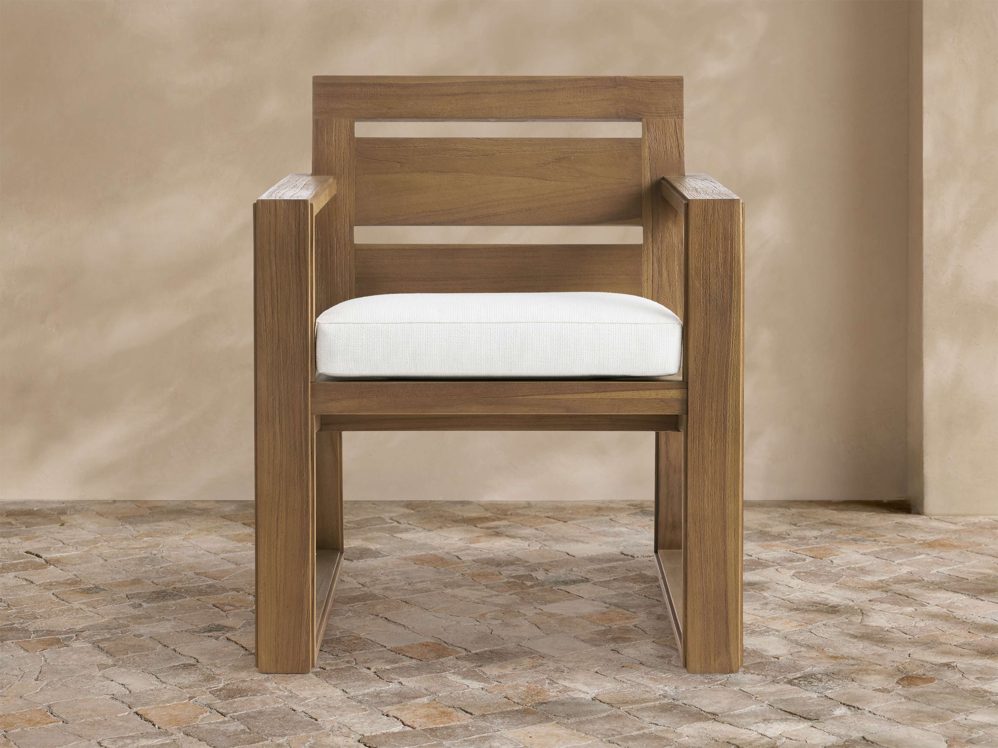 Arhaus Canyon Dining Arm Chair - Thumbnail 3