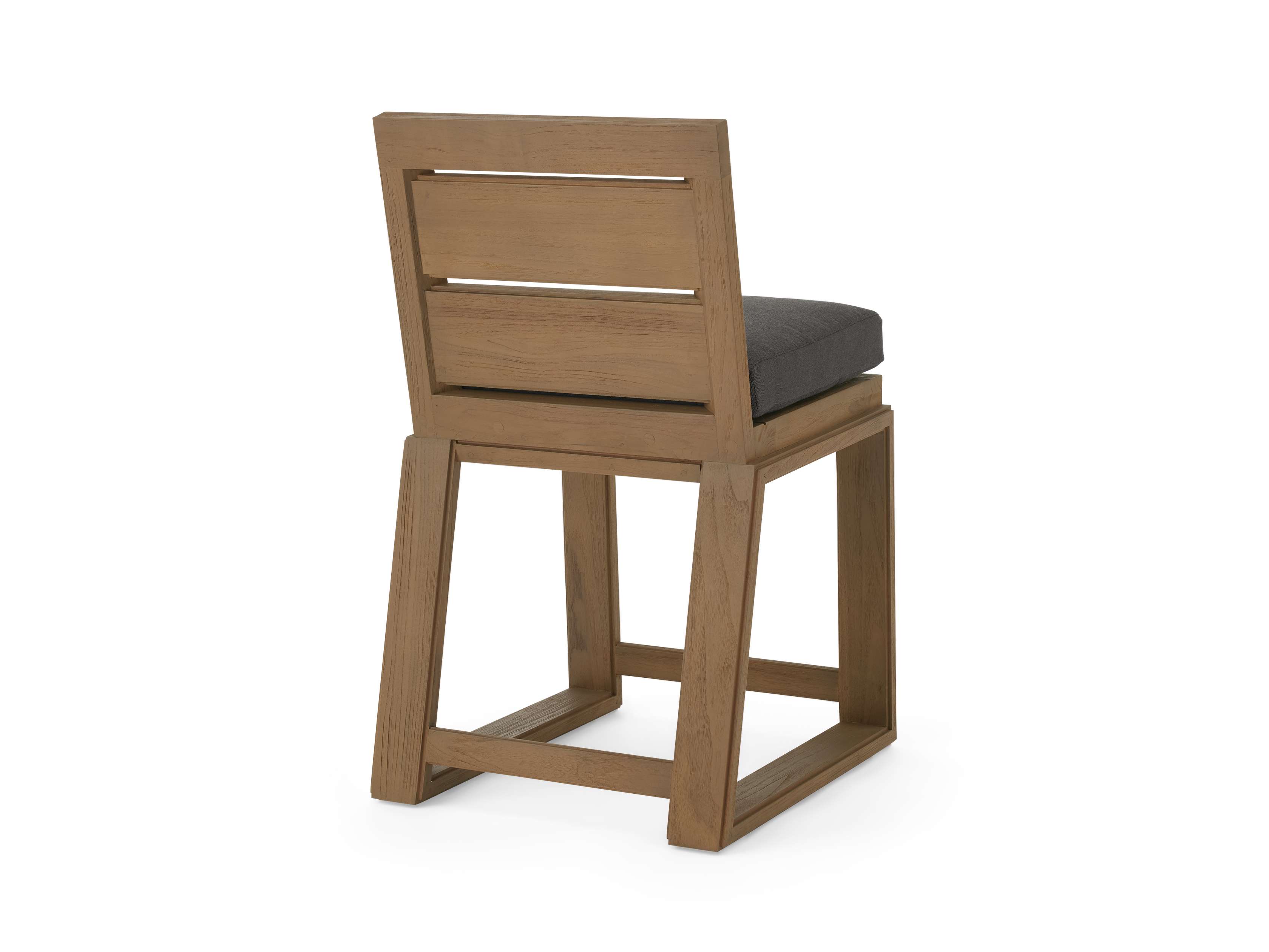 Canyon Outdoor Teak Counter Stool - Thumbnail 3