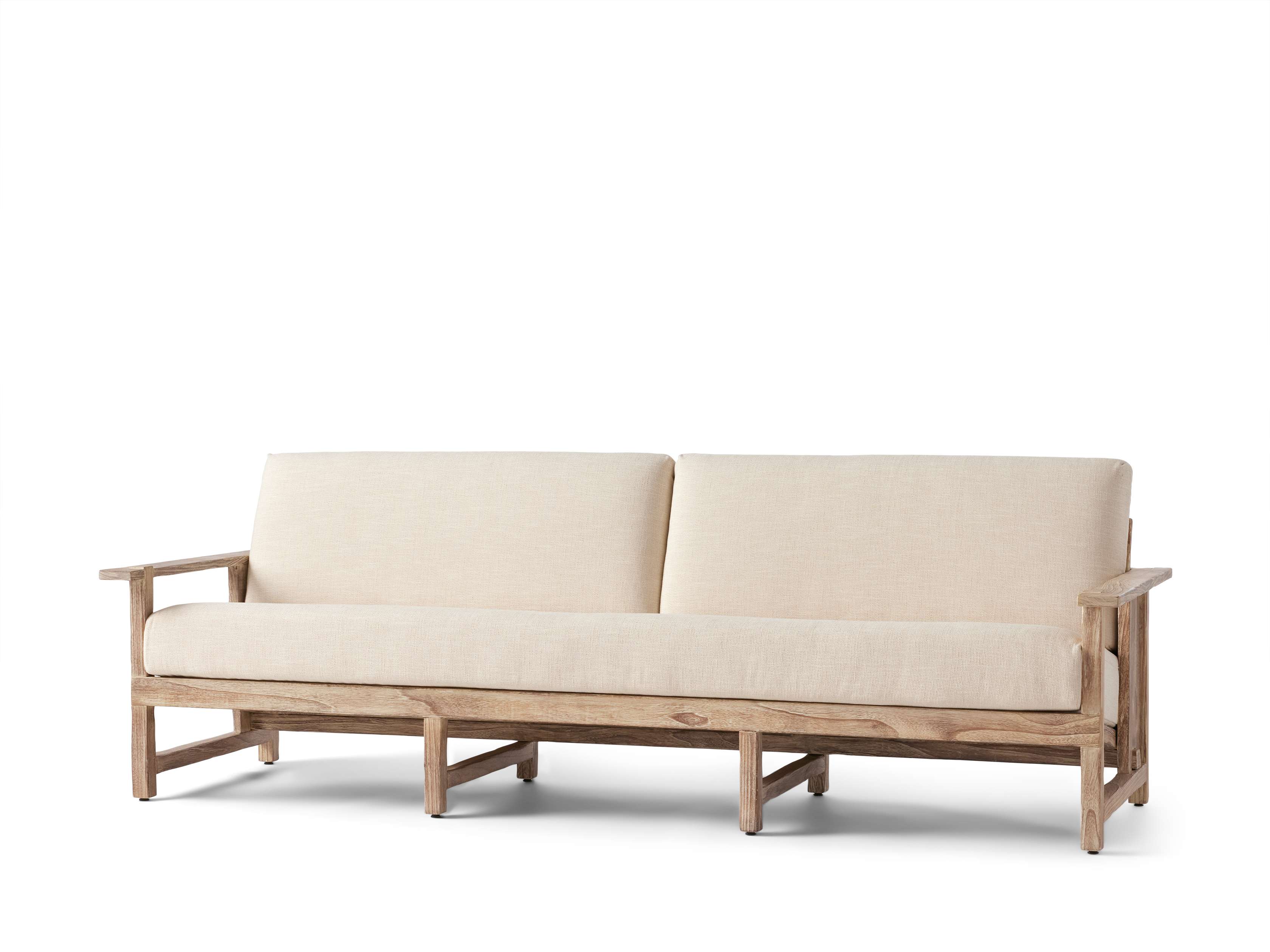 Emmons Outdoor Sofa in Eden Flax
