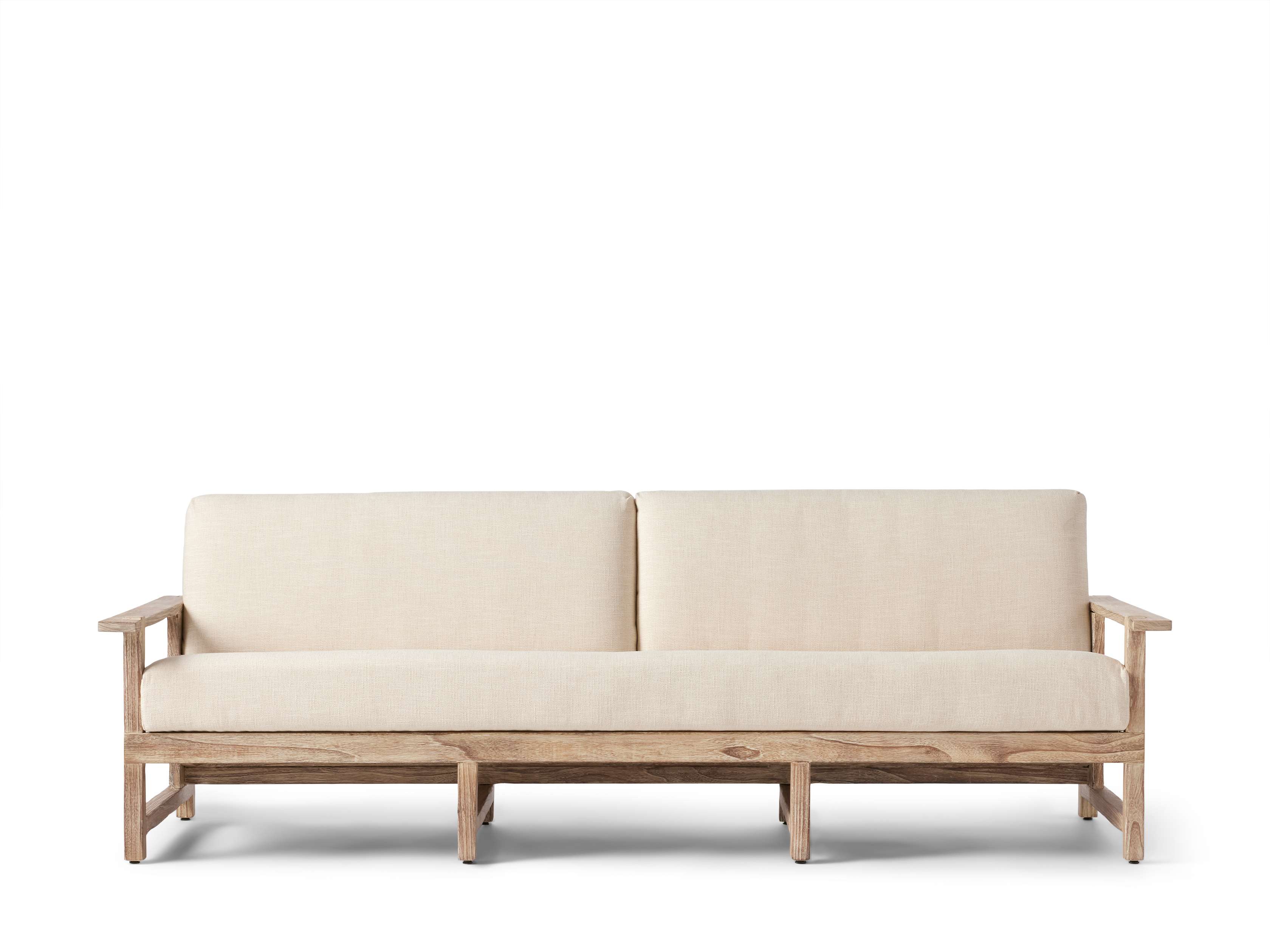 Emmons Outdoor Sofa in Eden Flax