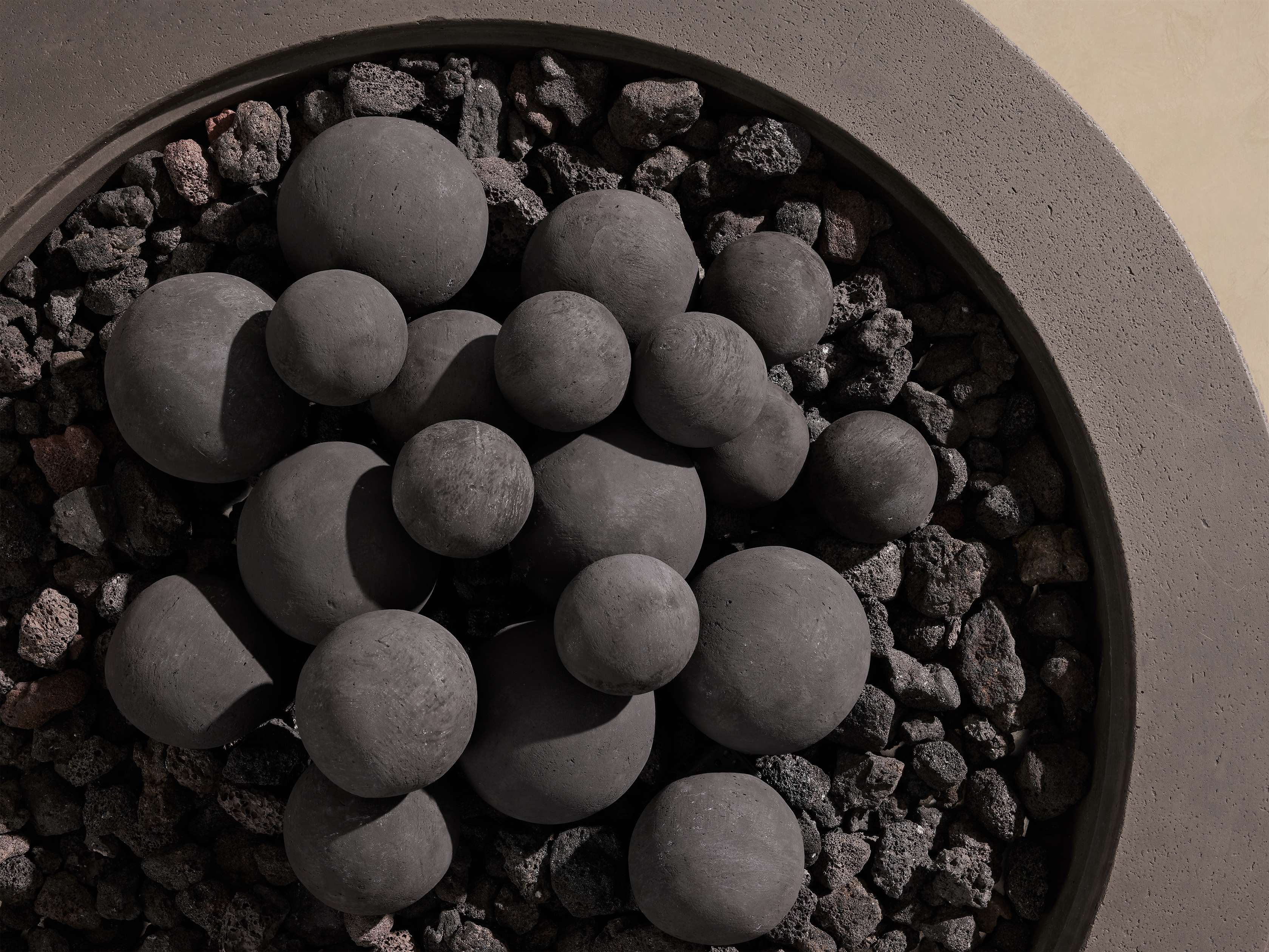 Outdoor Fire Pit Spheres - Thumbnail 4