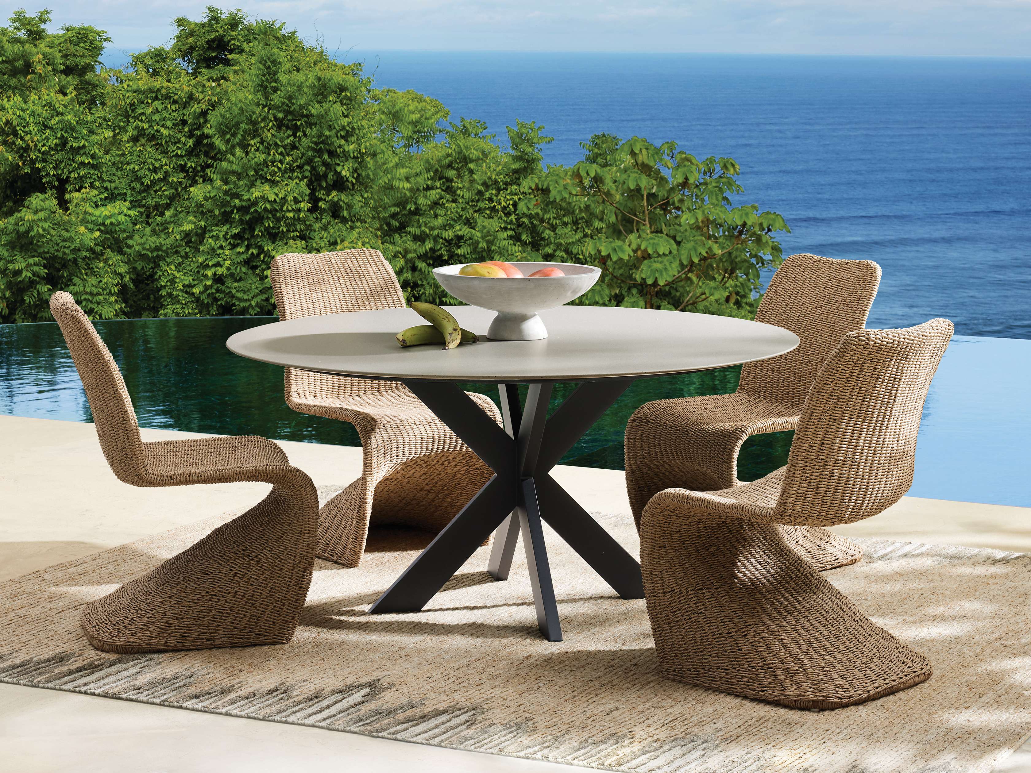 Leon Outdoor Dining Chair - Thumbnail 4