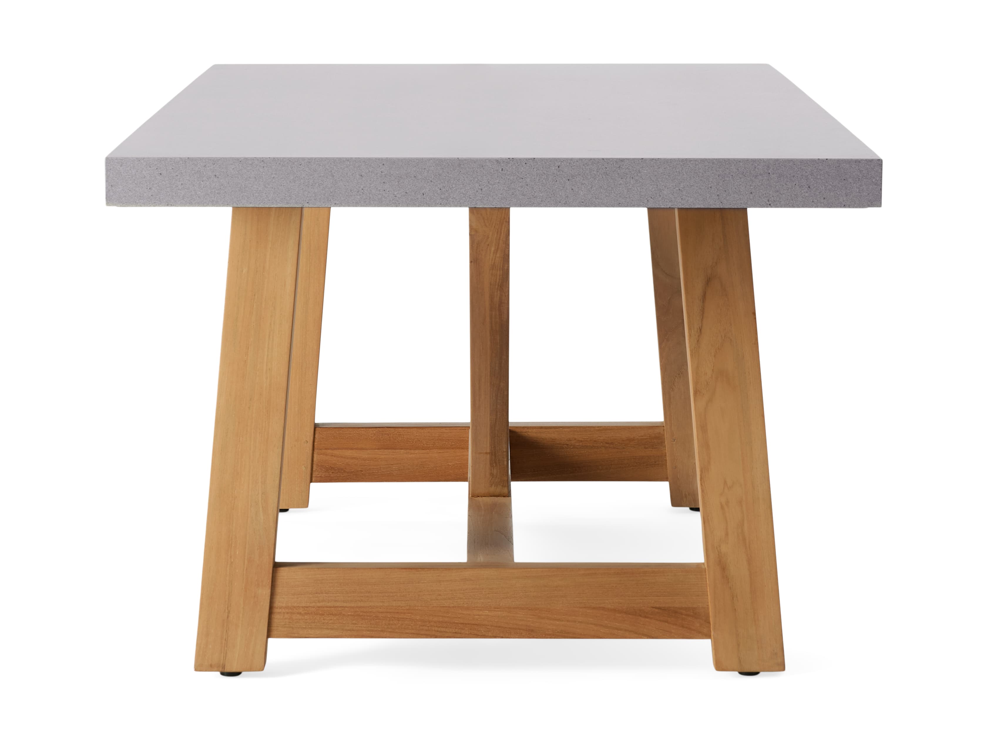 Outdoor Dining Table with French Beam Base - Thumbnail 4