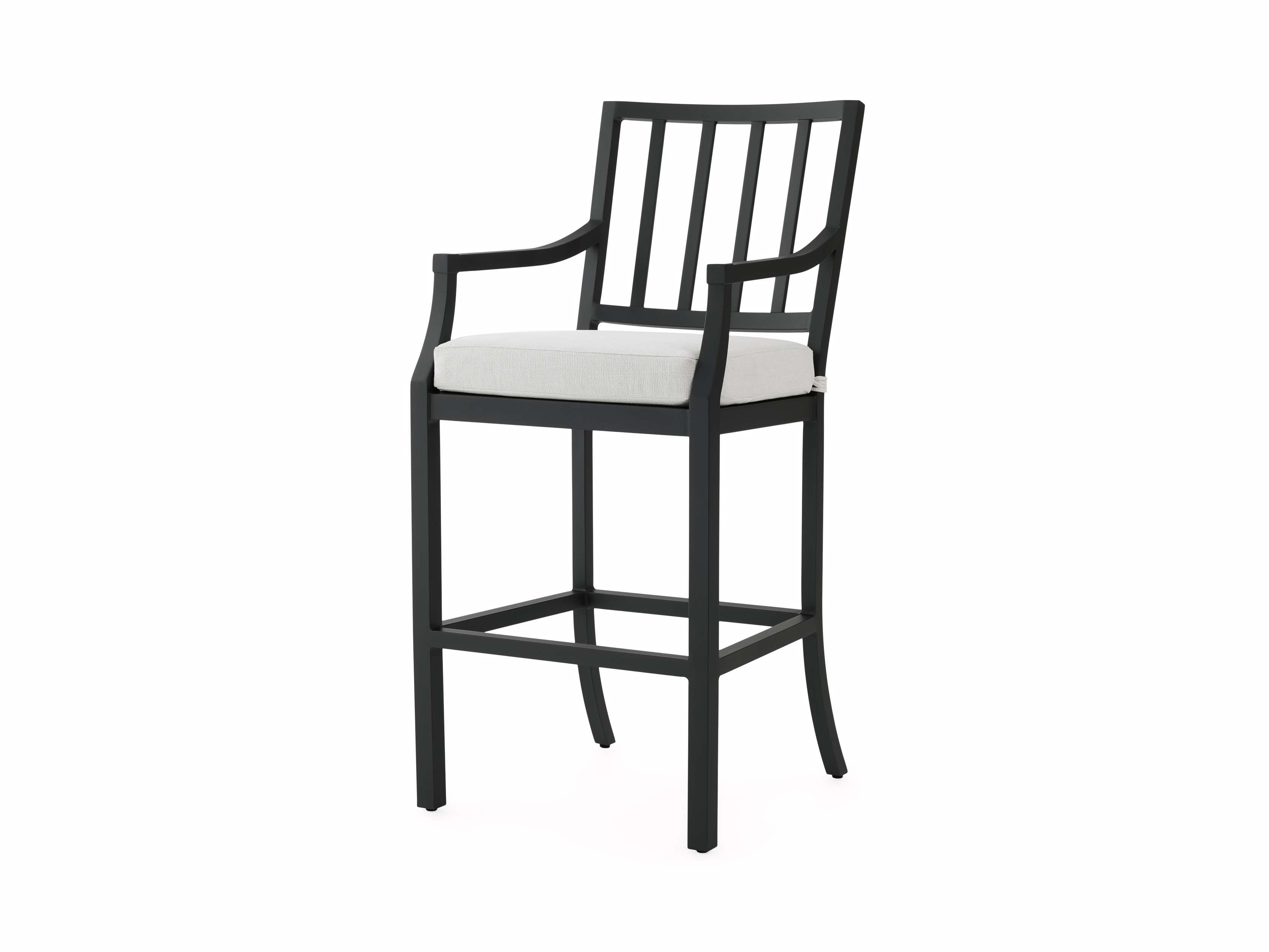 Montego Outdoor Aluminum Barstool - Thumbnail 3